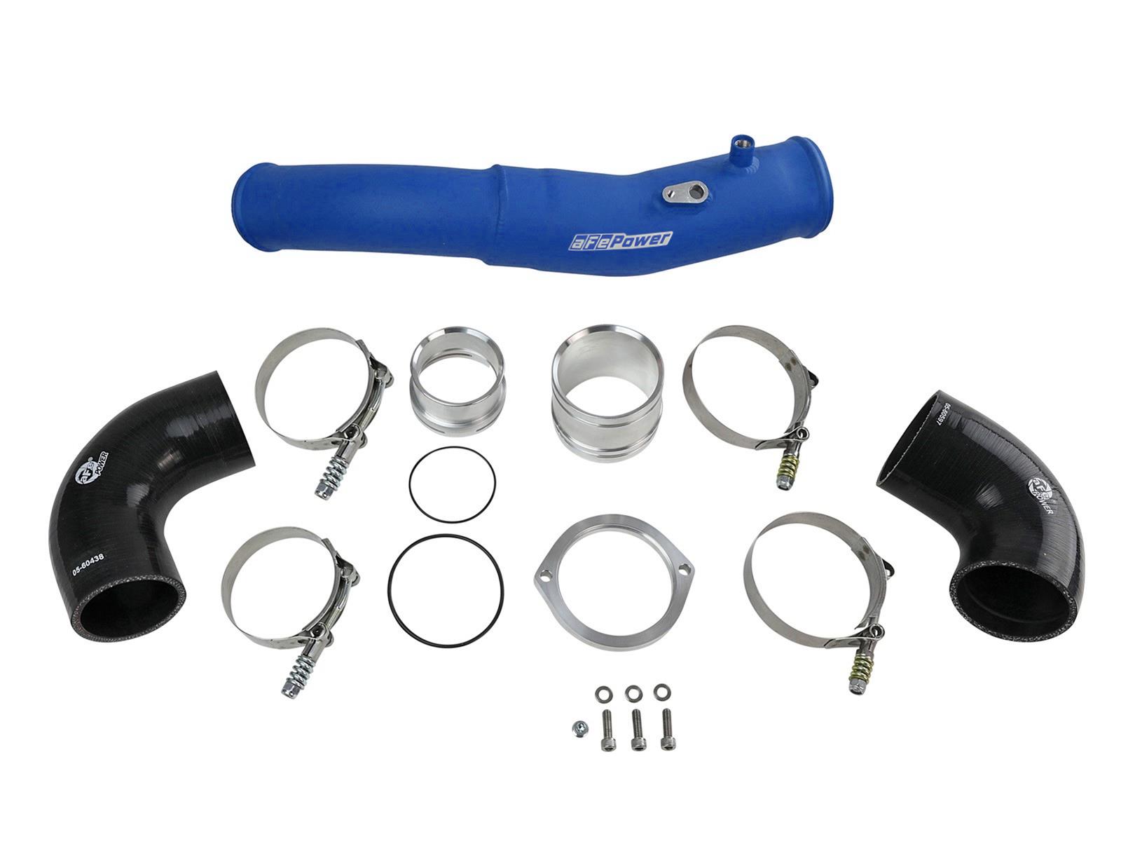 aFe 20-21 BMW Z4 M40i (G29) L6-3.0L (t) B58 BladeRunner 2-1/2in to 3in Hot-Side Charge Pipe - Blue thumbnail 4