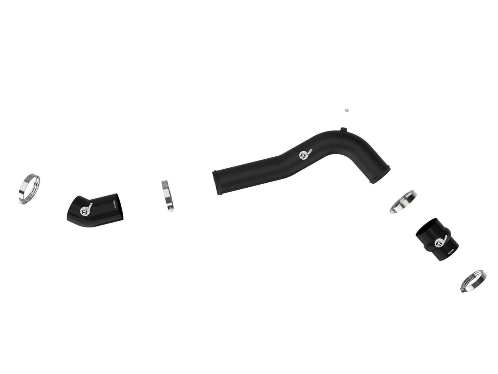 AFE 46-20684-B BladeRunner Black Hot & Cold Side Intercooler Pipe Kit | XDP