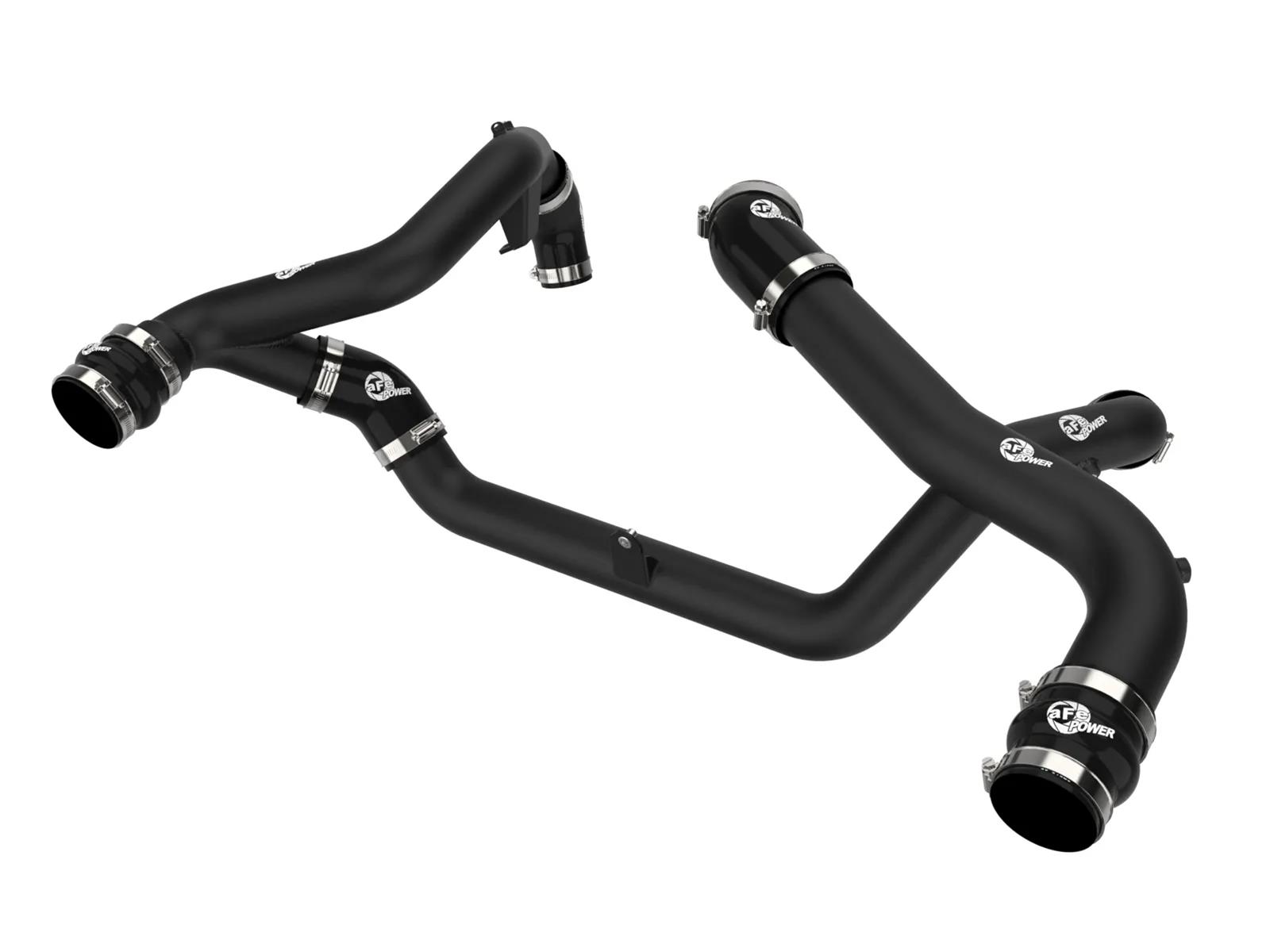 aFe 22-23 Ford Explorer BladeRunner Aluminum Hot and Cold Charge Pipe Kit - Blk thumbnail 6