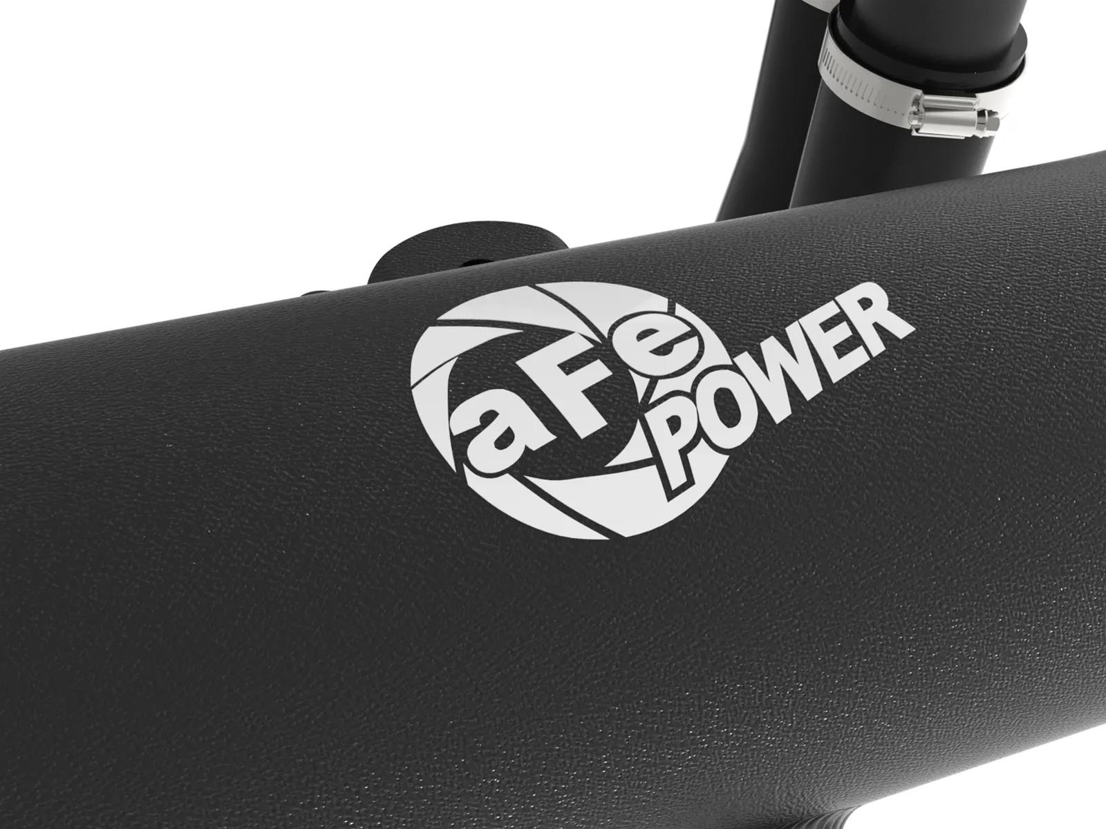 aFe 22-24 Ford Bronco Raptor V6-3.0L BladeRunner Aluminum Hot and Cold Charge Pipe Kit - Black