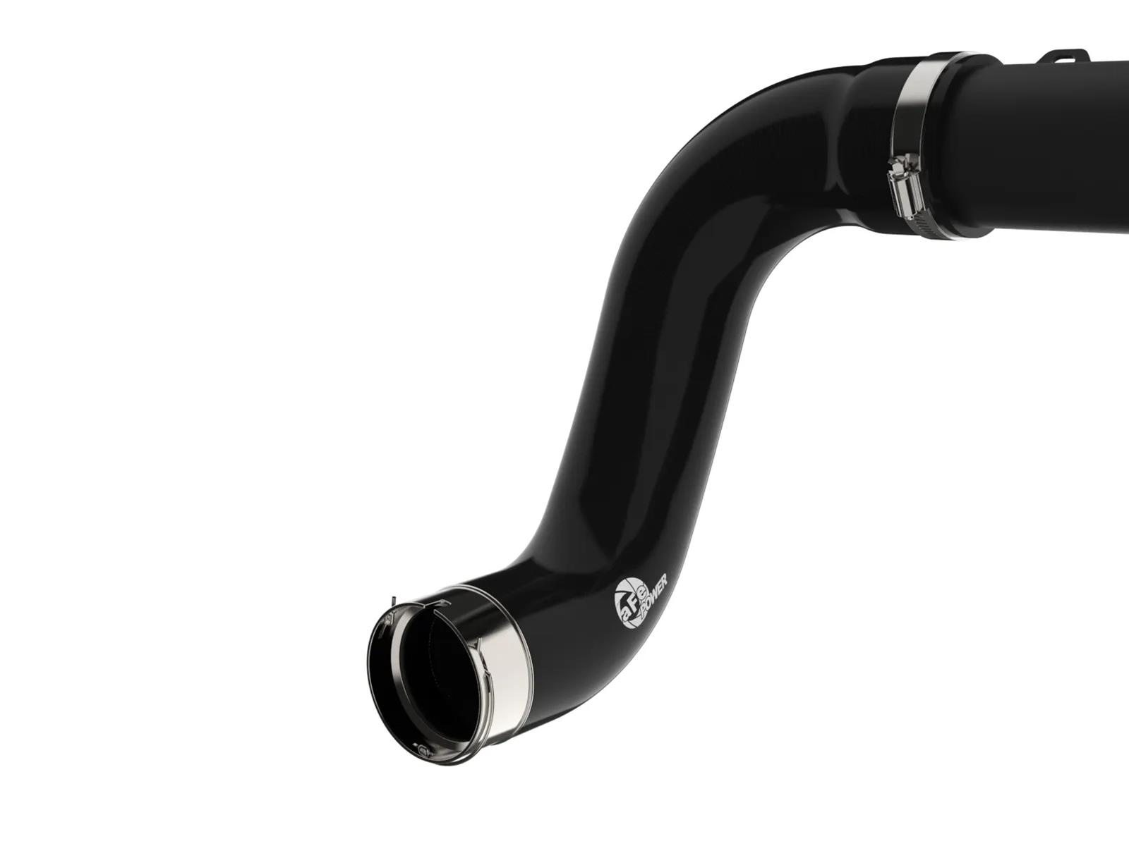 aFe 22-24 Ford Bronco Raptor V6-3.0L BladeRunner Aluminum Hot and Cold Charge Pipe Kit - Black thumbnail 6