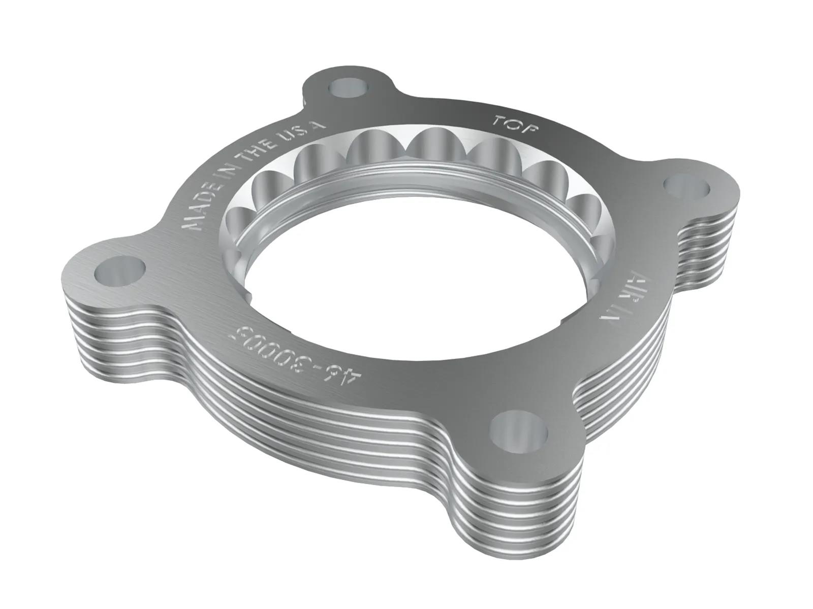 aFe 21-23 Subaru Crosstrek Silver Bullet Throttle Body Spacer Kit thumbnail 2