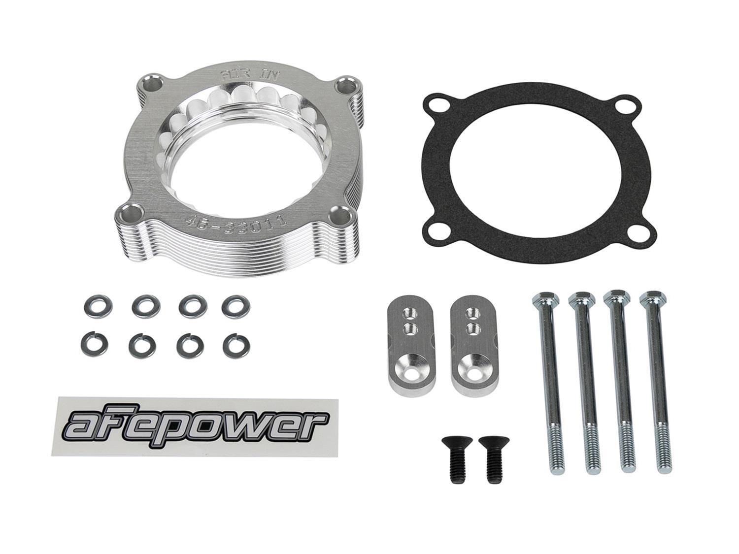 AFE Power 4633011 aFe Silver Bullet Throttle Body Spacers Summit Racing