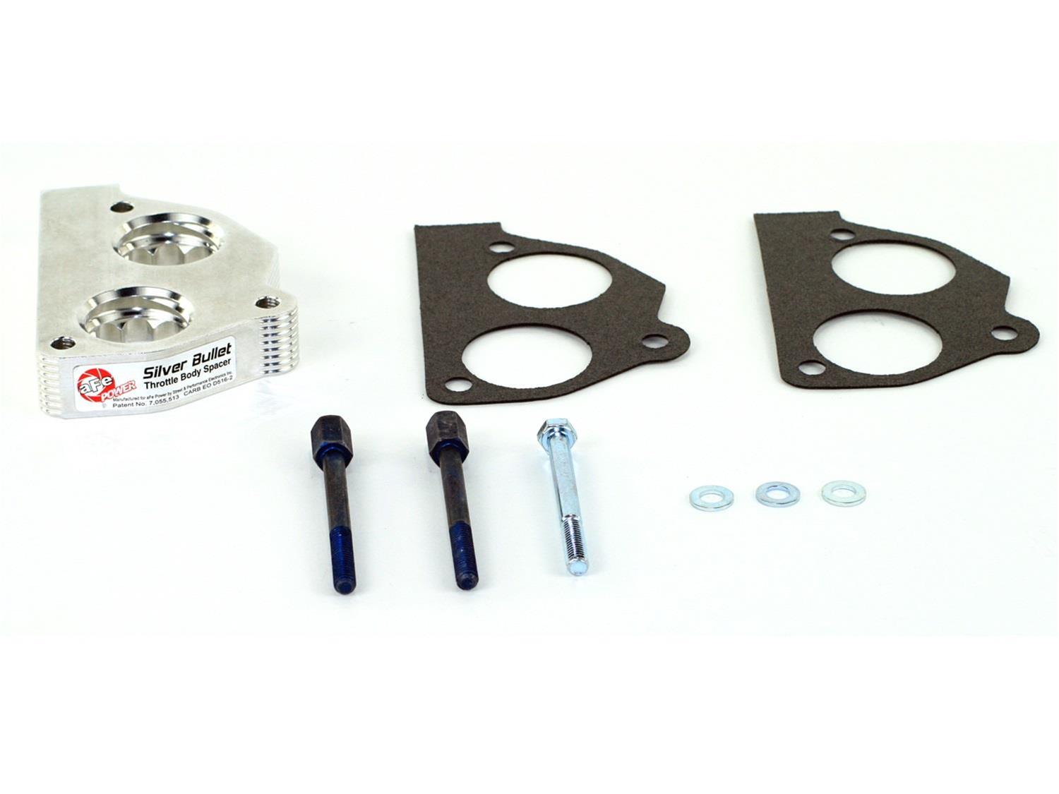 AFE Power 4634004 aFe Silver Bullet Throttle Body Spacers Summit Racing