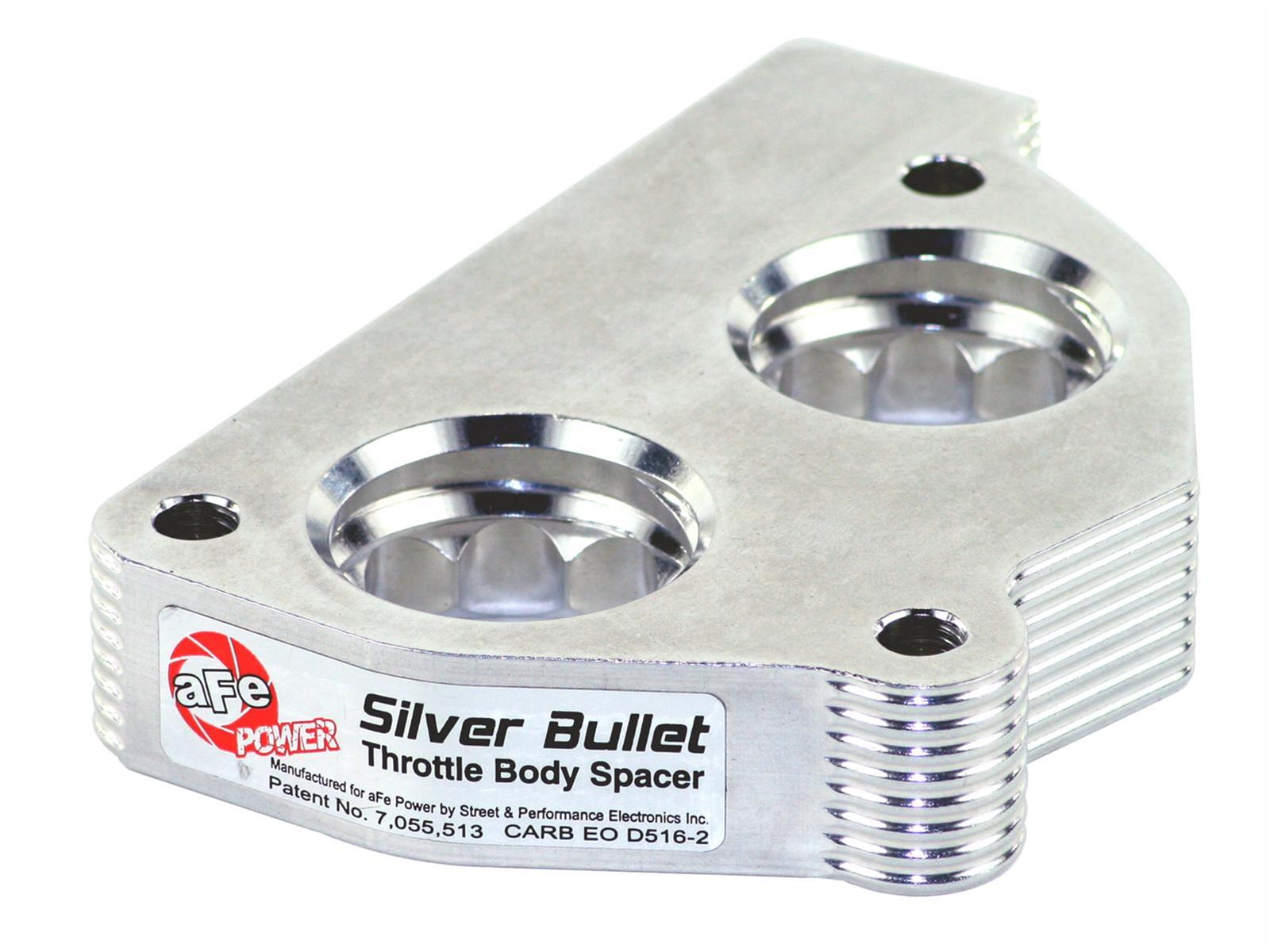 AFE Power 46-34004 aFe Silver Bullet Throttle Body Spacers | Summit Racing