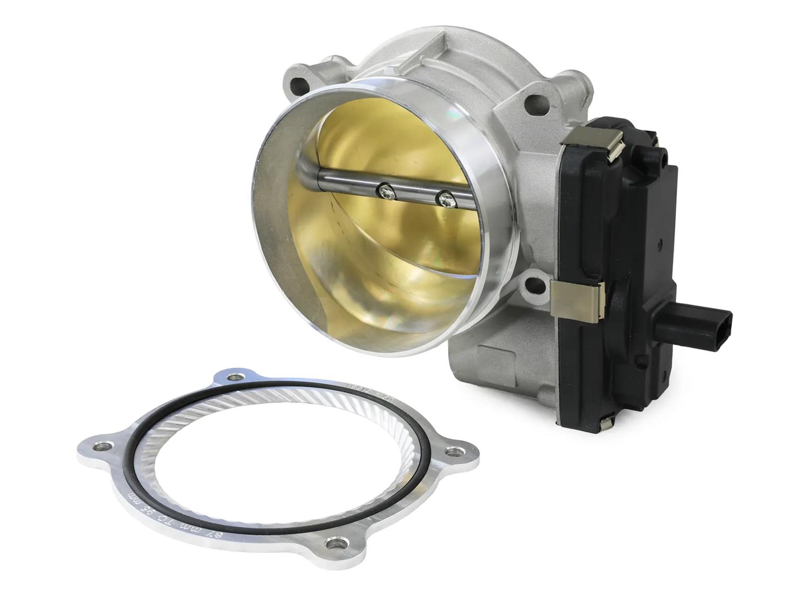 aFe Power Throttle Bodies 46-39110 Body, Body, 95mm, Drive-By-Wire, Billet Aluminum, Natural, GM, Each thumbnail 6