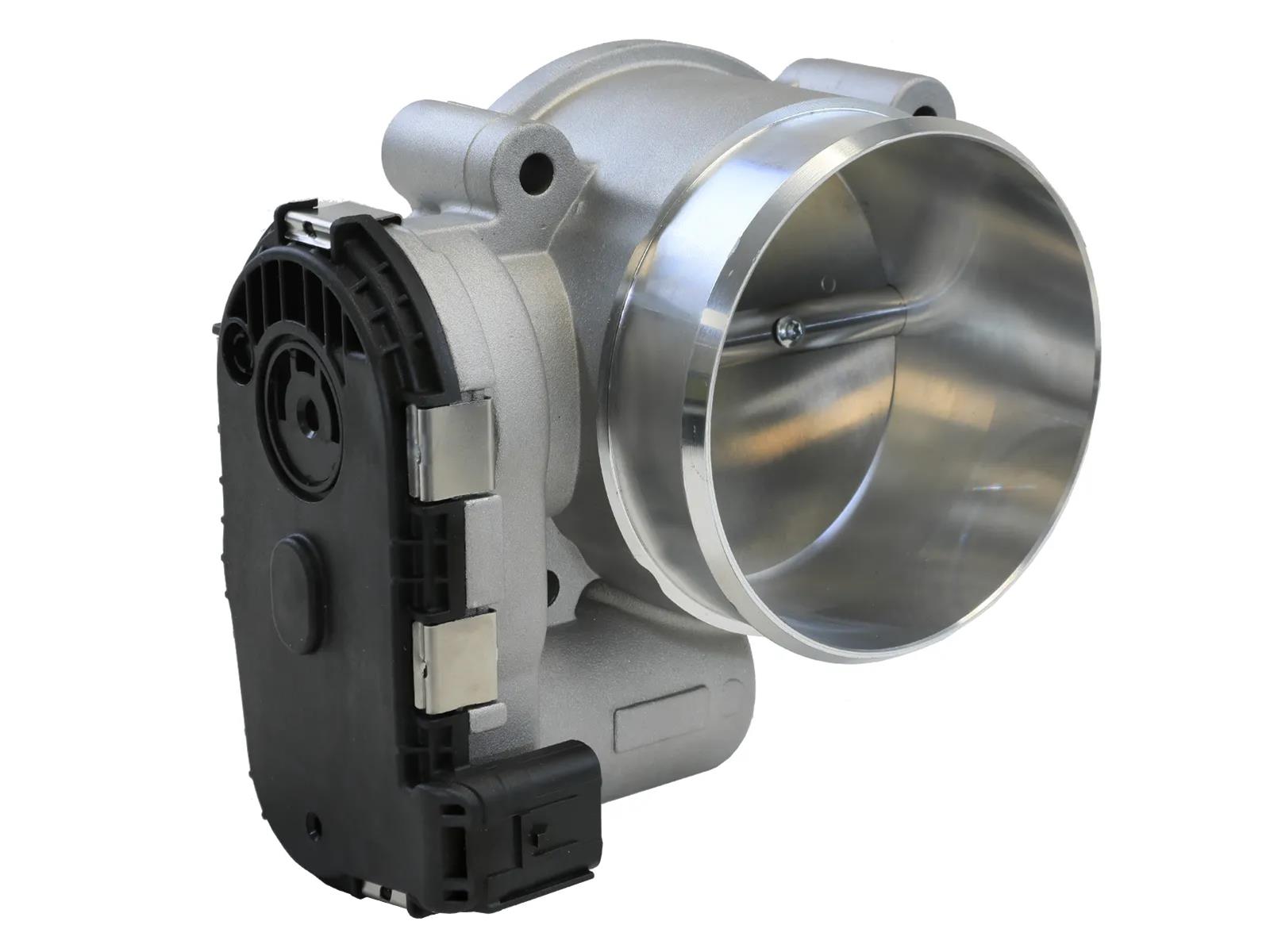 aFe Power Throttle Bodies 46-39113 Body, Body, 85mm, Drive-By-Wire, Billet Aluminum, Natural, Ford, Each thumbnail 6