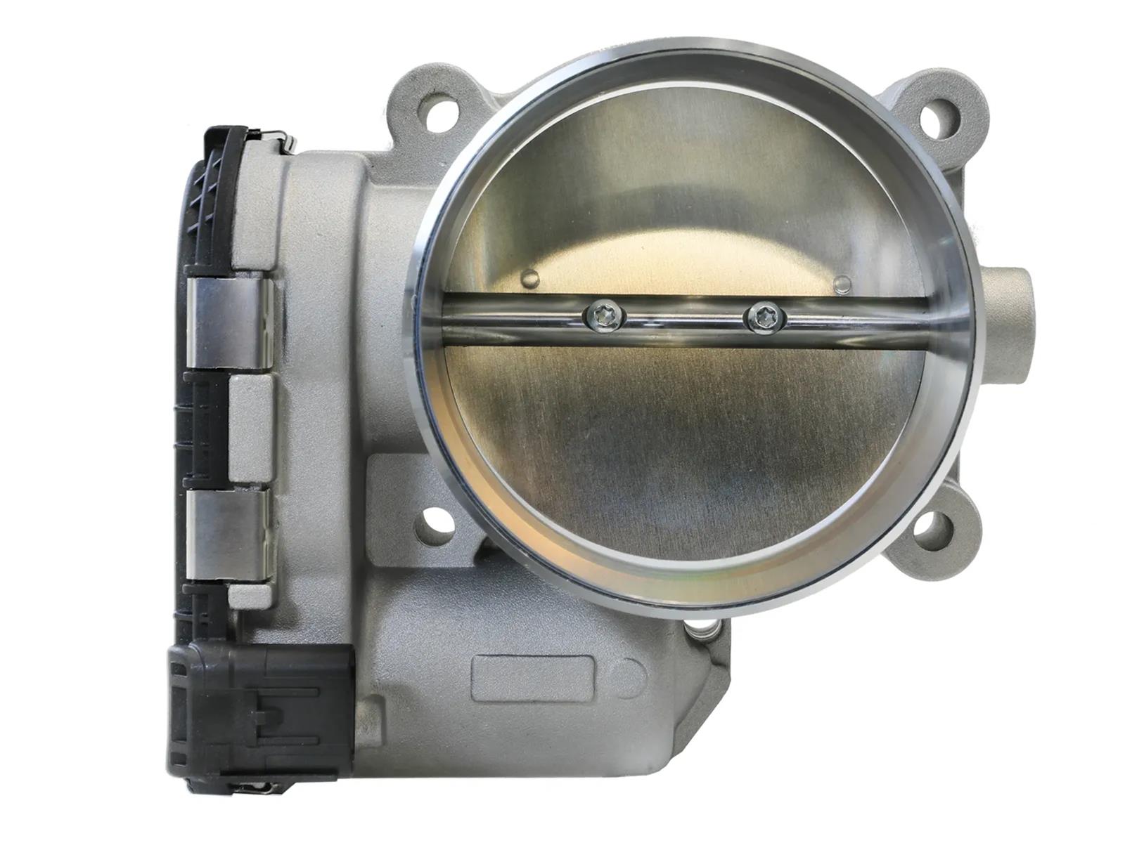 aFe Power Throttle Bodies 46-39113 Body, Body, 85mm, Drive-By-Wire, Billet Aluminum, Natural, Ford, Each thumbnail 2