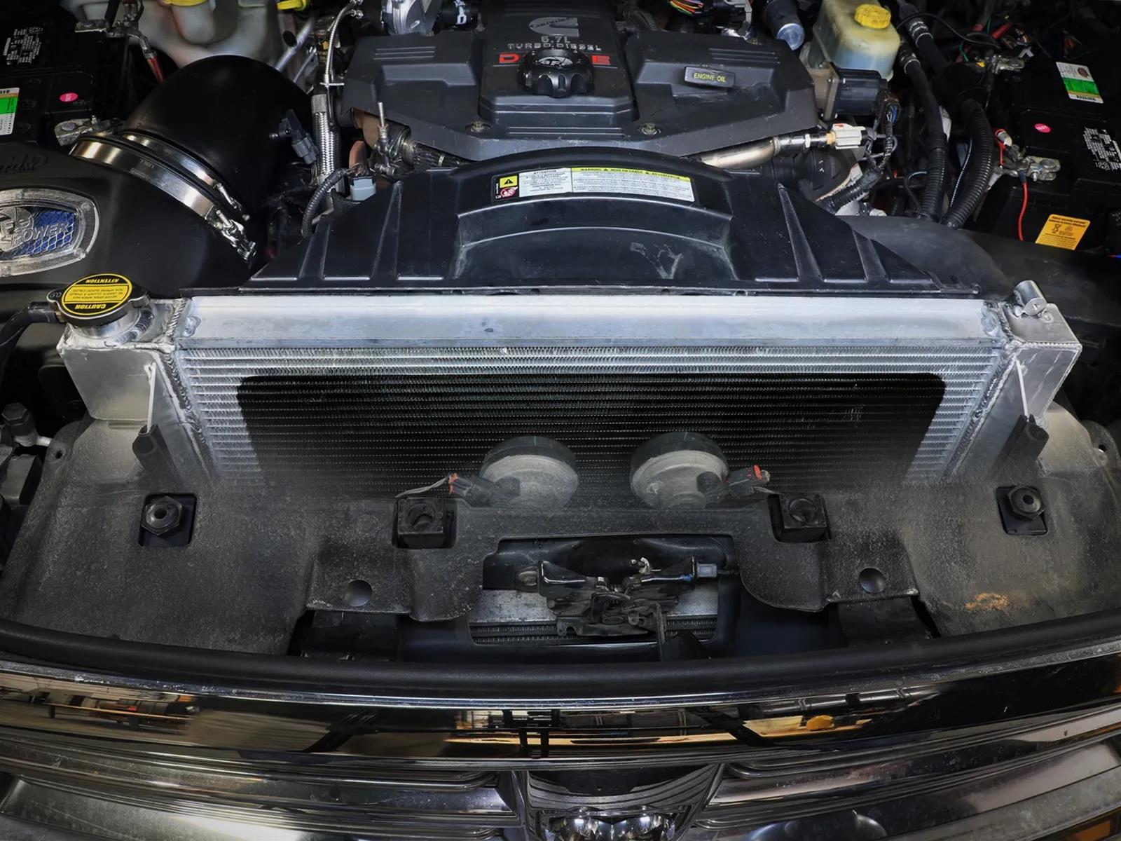 aFe 10-12 Dodge RAM L6-6.7L (td) BladeRunner Street Series High Capacity Aluminum Radiator thumbnail 3