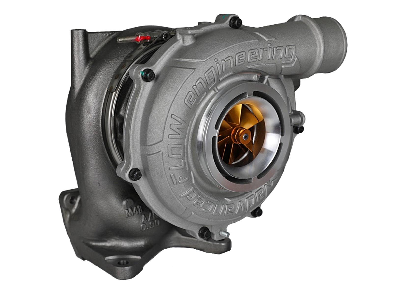 aFe BladeRunner 65mm Turbocharger 46-60242 Turbocharger, GT Series, Inducer, 66mm Exducer, Aluminum Compressor Housing, Chevy, GMC, Duramax, Each thumbnail 4
