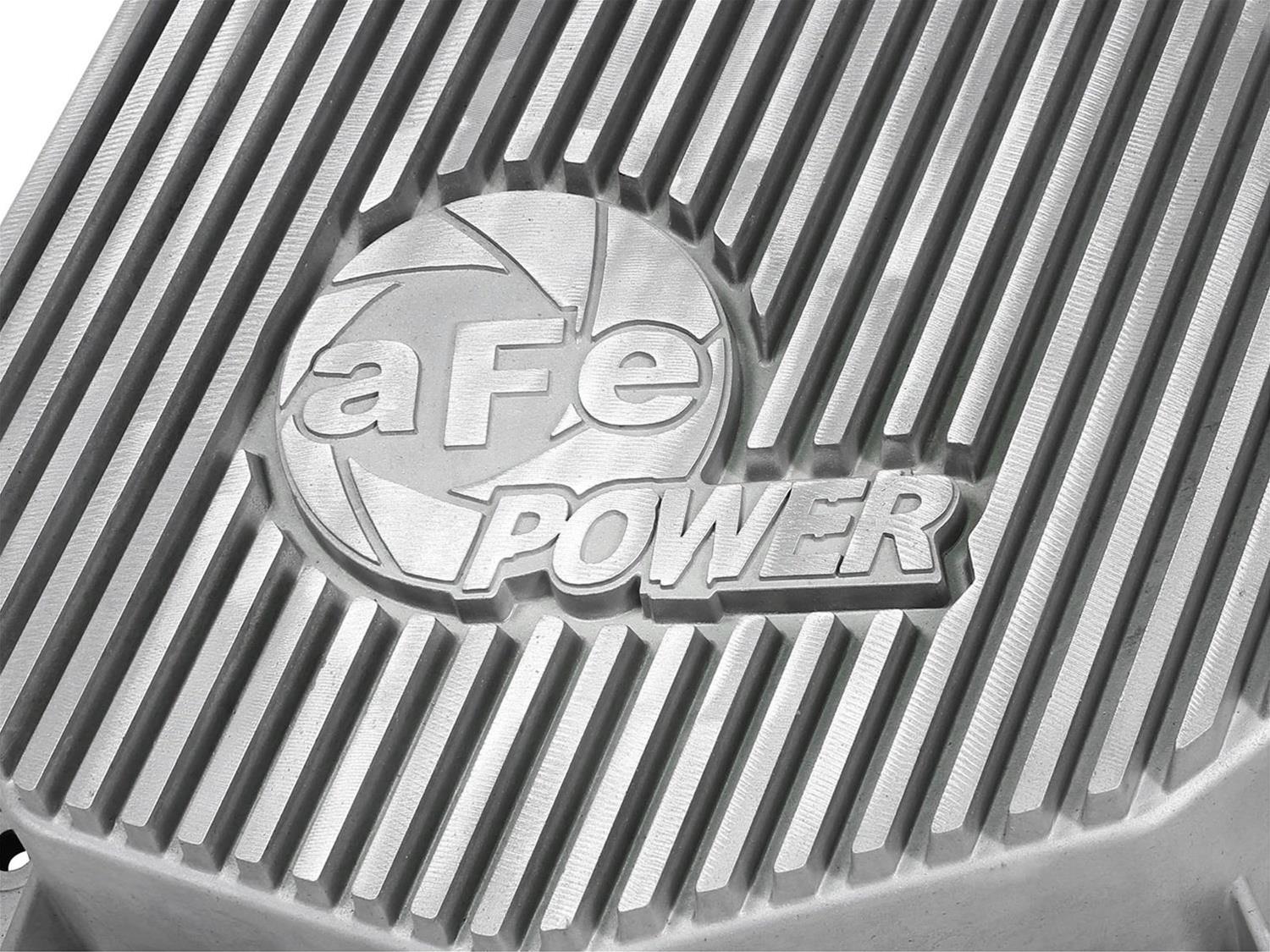 aFe Rear Differential Cover (Raw; Street Series); Dodge Diesel Trucks 03-05 L6-5.9L (td) thumbnail 2