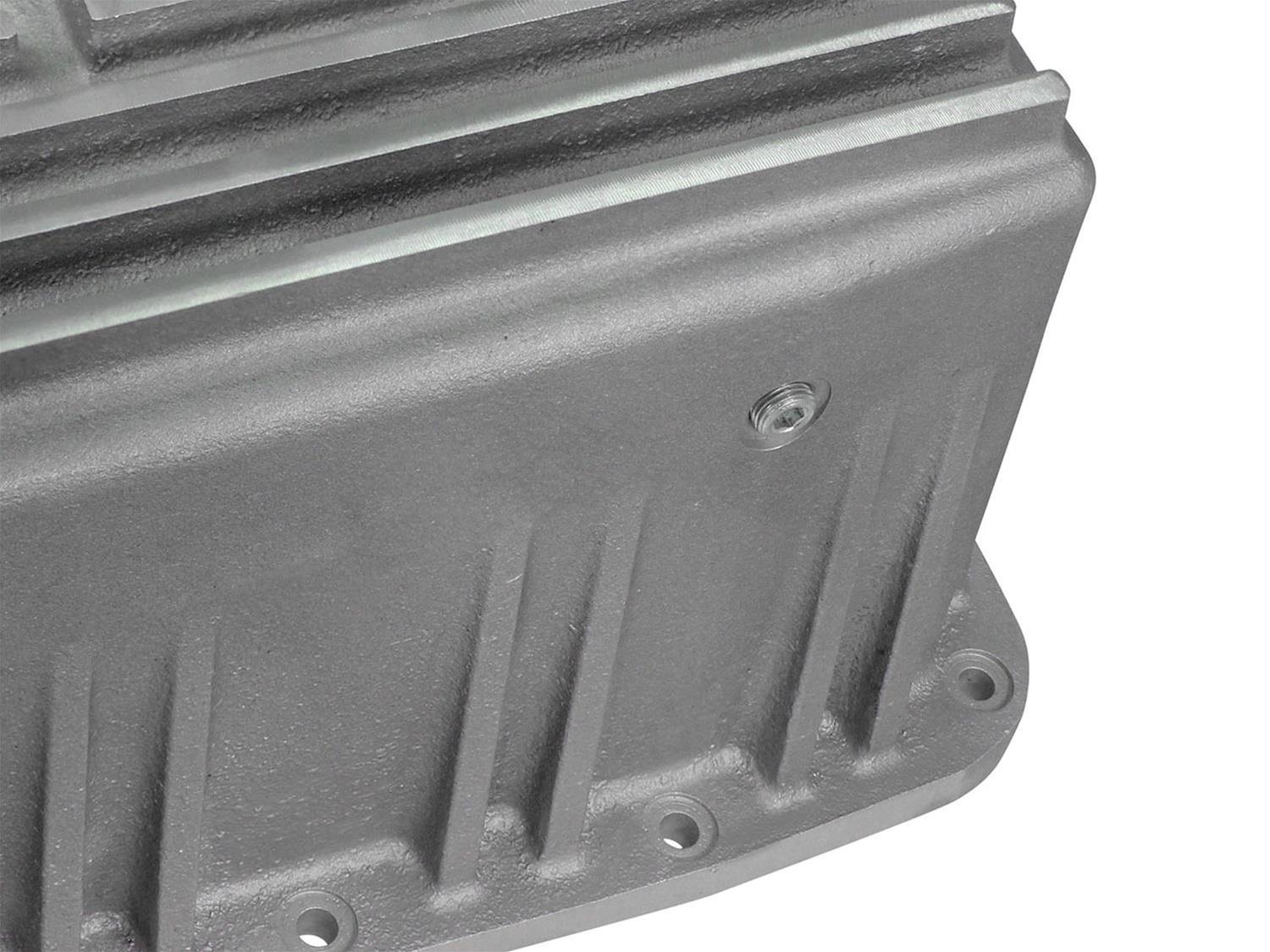 aFe Automatic Transmission Pans for 2009-2020 F-150 - 46-70170 Pan, Deep, 7.0 qt. Capacity Increase, Aluminum, Natural, Ford, 6R80, Each thumbnail 3