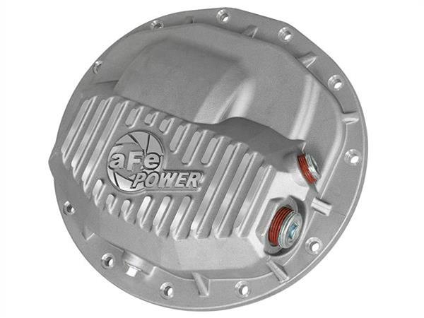 aFe Street Series 12 Bolt AAM 9.25 Inch Differential Cover 46-70400 Rear Raw w/ Machined Fins thumbnail 4