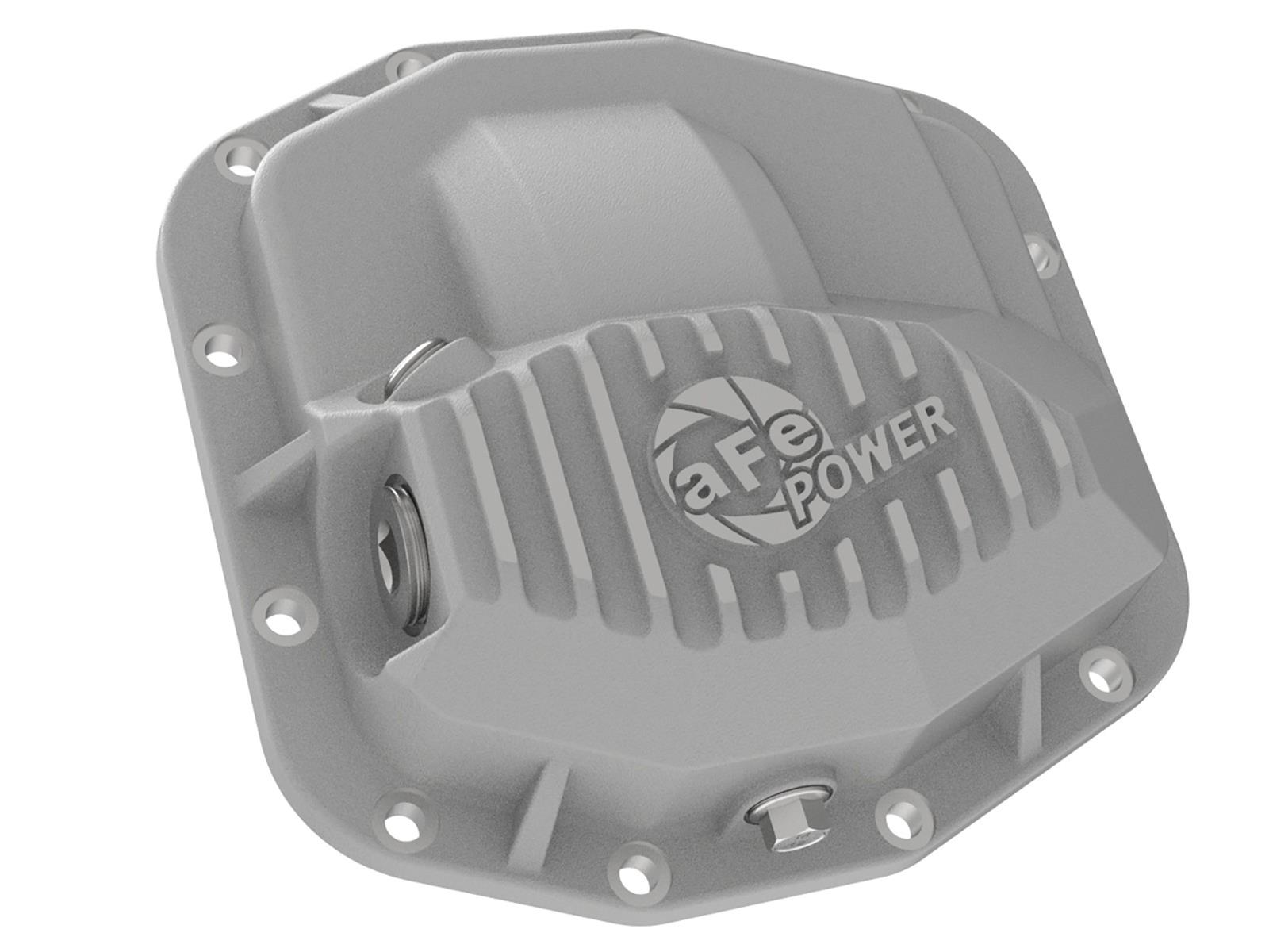 aFe Pro Series Bolt Dana M210 Differential Cover 46-71030A Front Raw (Dana M210)