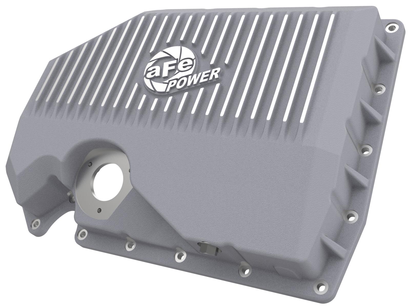 aFe Street Series Engine Oil Pans 46-71210A Pan, POWER Pan Raw w/ Machined Fins VW Cars 05-20 L4-1.8/2.0L