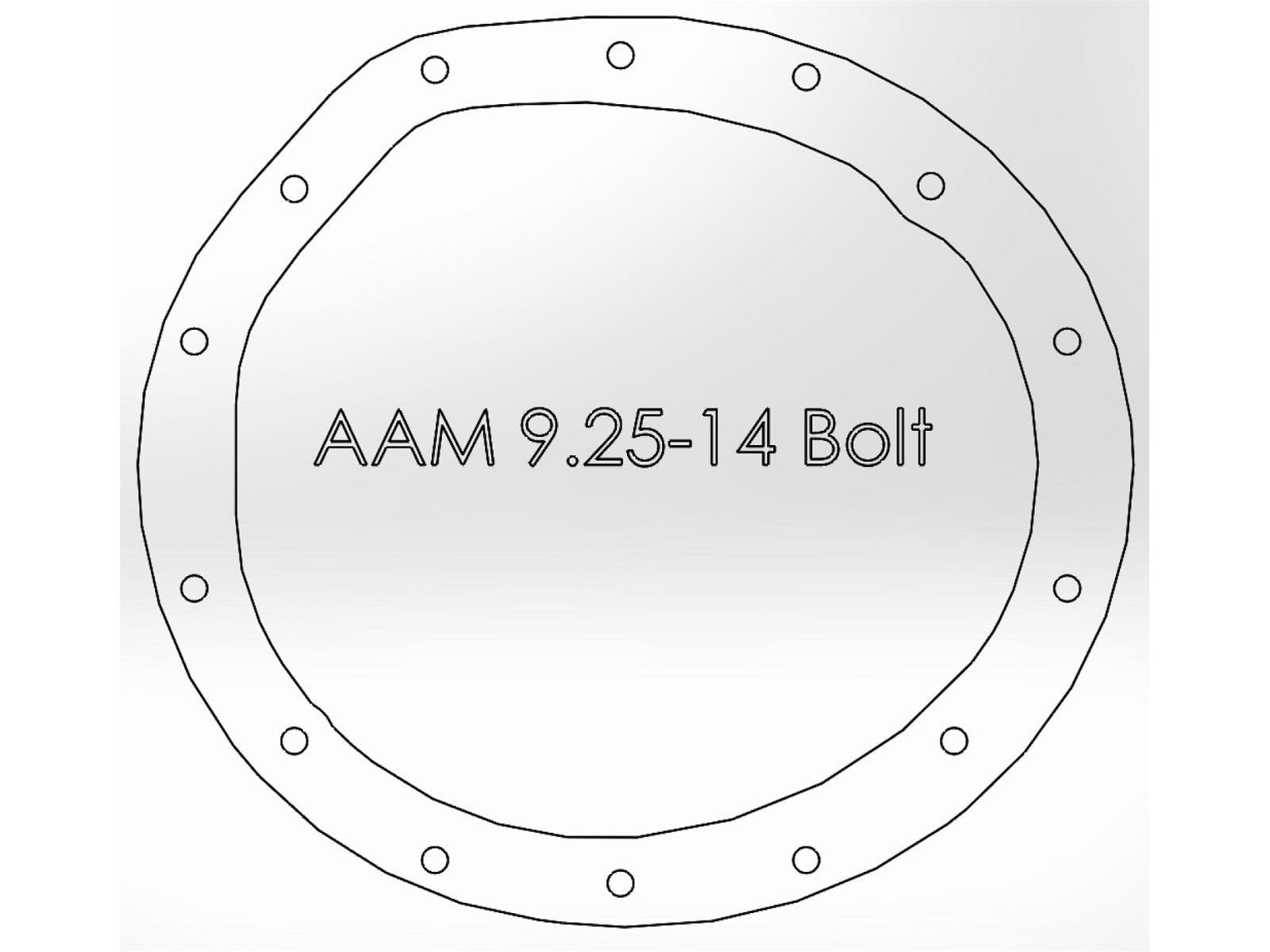 aFe Power Front/Rear Diff Cover Kit w/ Oil 03-13 Dodge L6 Trucks (AAM 9.25-14 & AAM 11.5-14) thumbnail 4