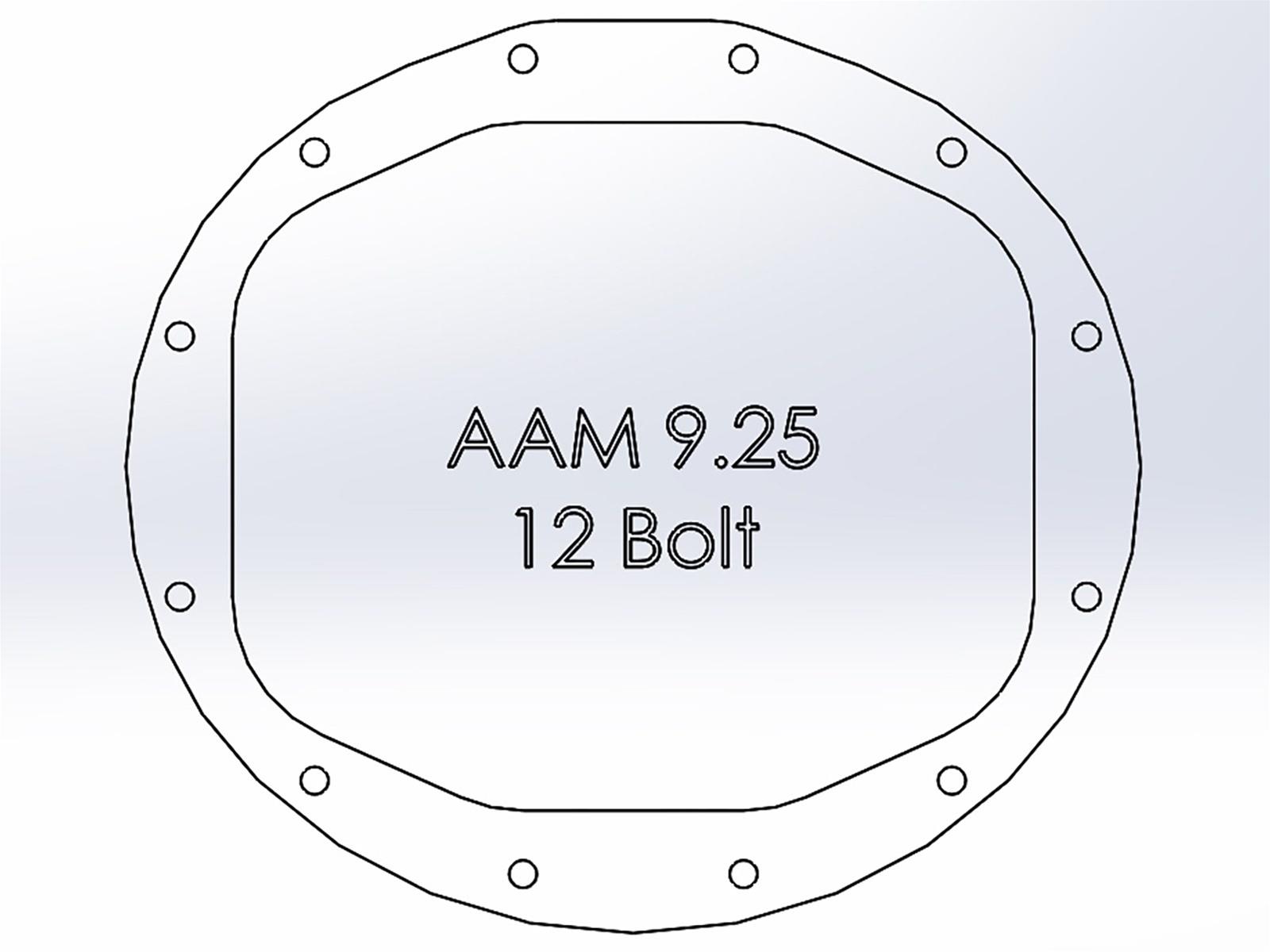 aFe Power Front/Rear Diff Cover Kit w/ Oil 19-25 Dodge L6 Trucks (AAM 9.25-12 & AAM 11.5/12-14) thumbnail 4