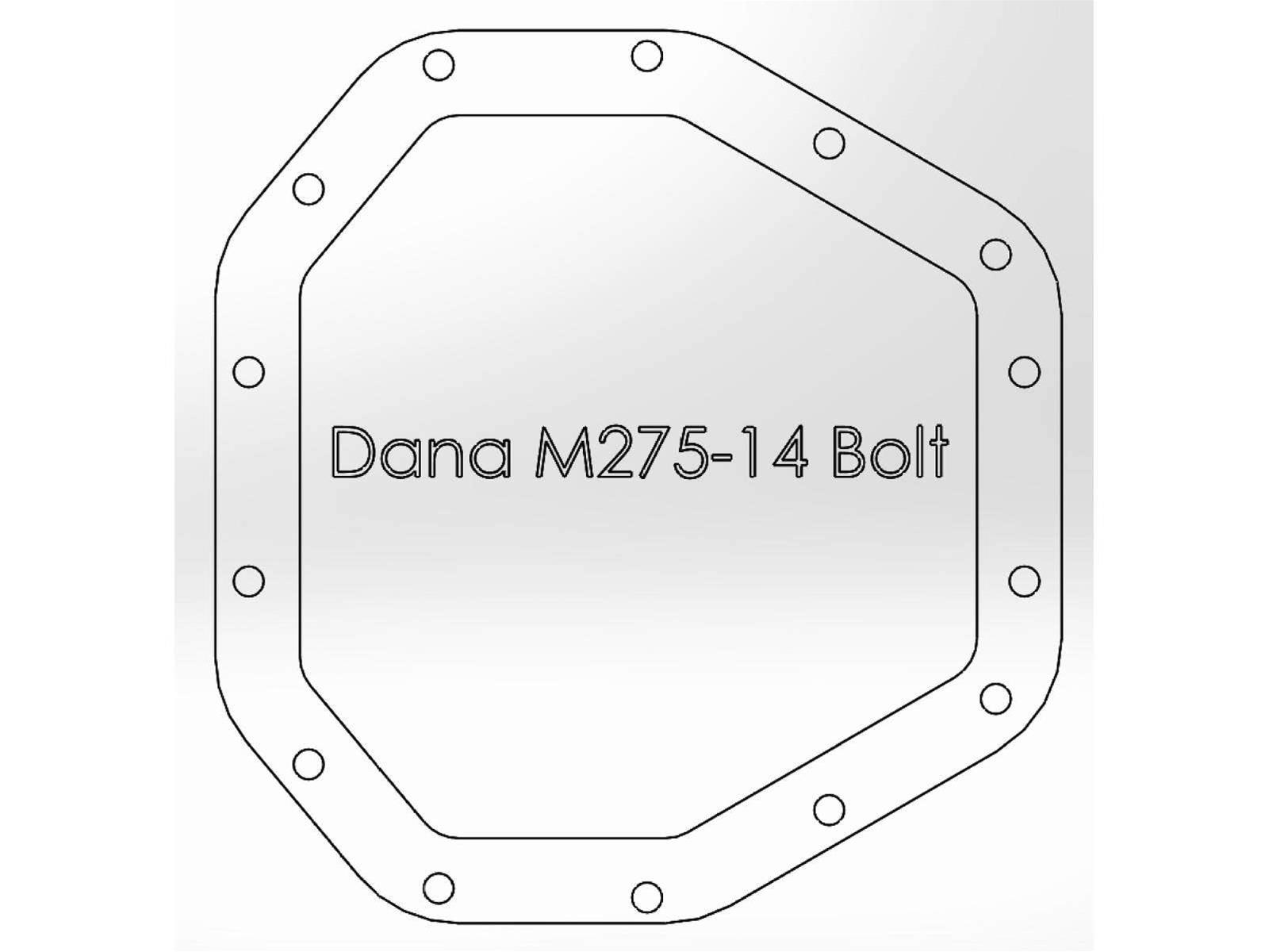 aFe Power Front/Rear Diff Cover Kit w/ Oil 17-22 Ford Diesel V8 (Dana Super 60 & Dana M275-14) thumbnail 7