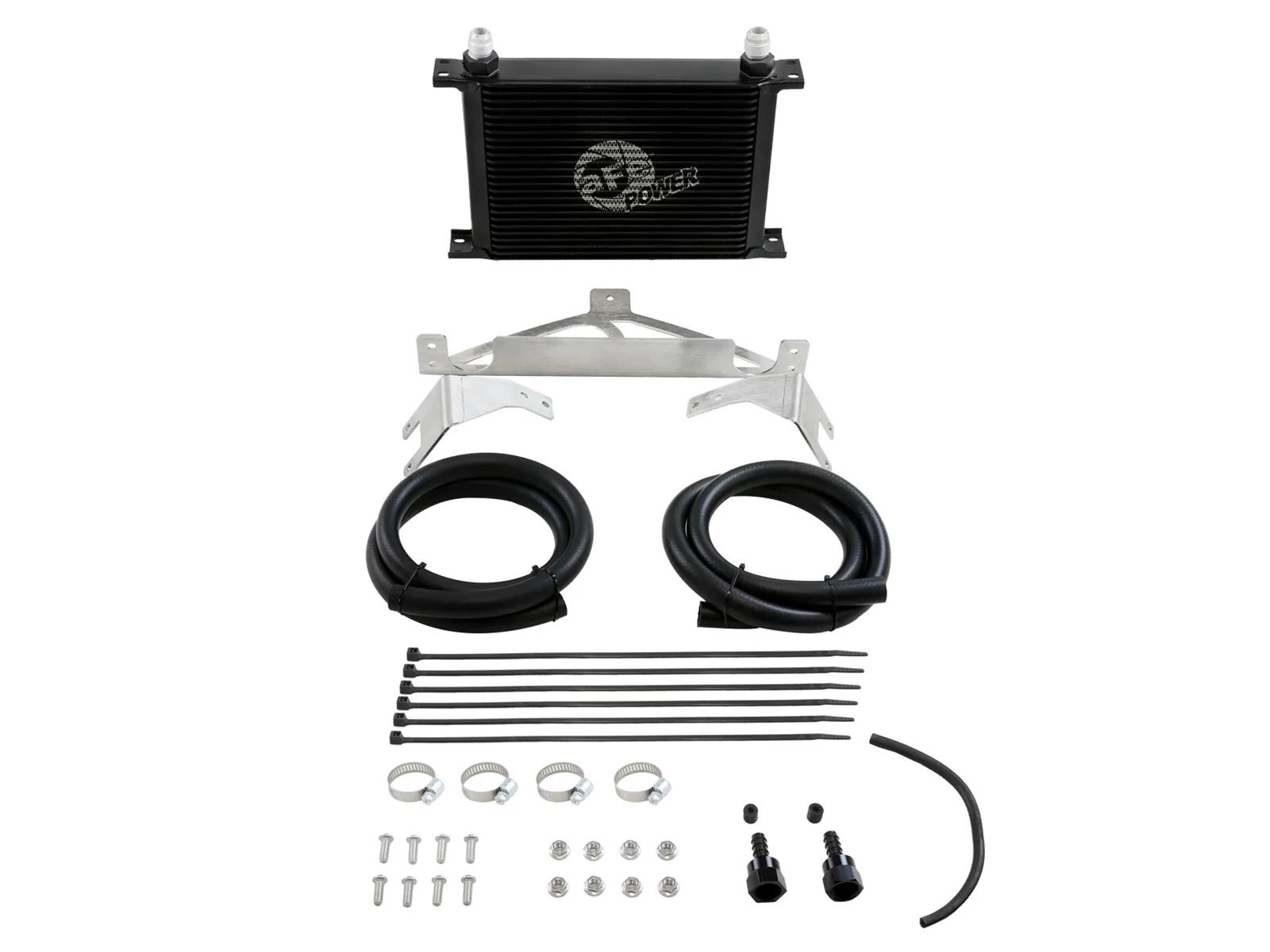 aFe 22-24 Toyota Tundra BladeRunner Transmission Oil Cooler Kit thumbnail 2