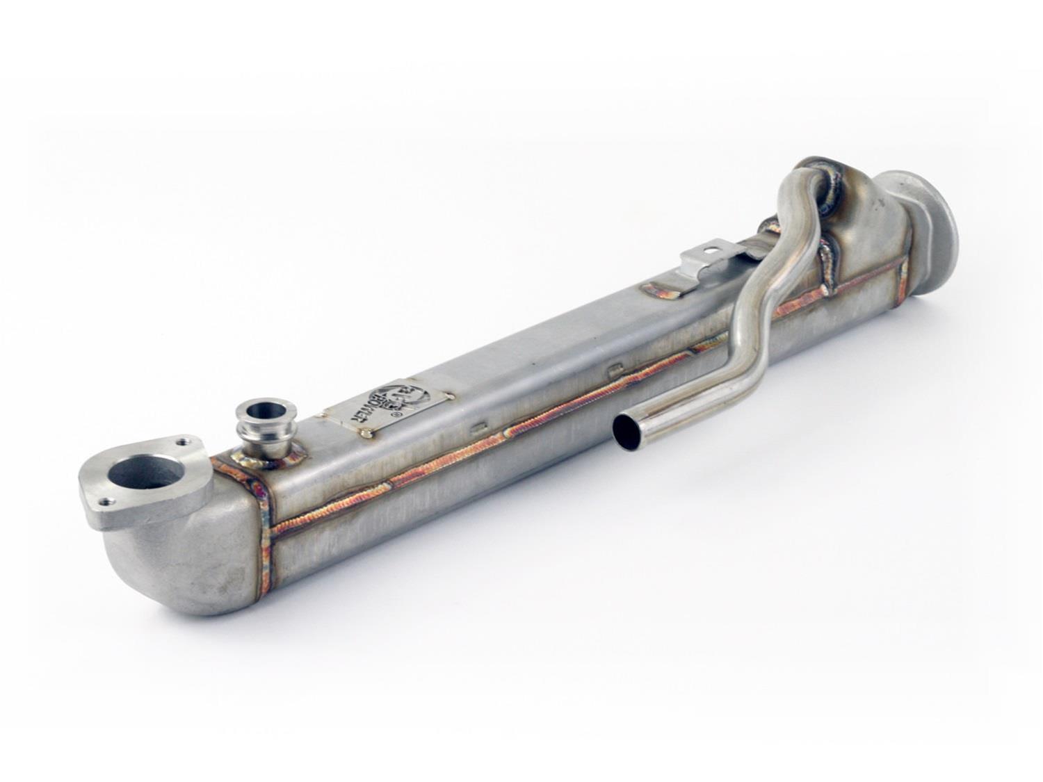 aFe EGR Coolers for 2004-2007 F-350 SUPER DUTY, F-250 2004-2005 EXCURSION - 46-90073 Cooler, Square Hookup, Stainless Steel, Natural, Ford, 6.0L Powerstroke Diesel, Without Gaskets, Kit thumbnail 7
