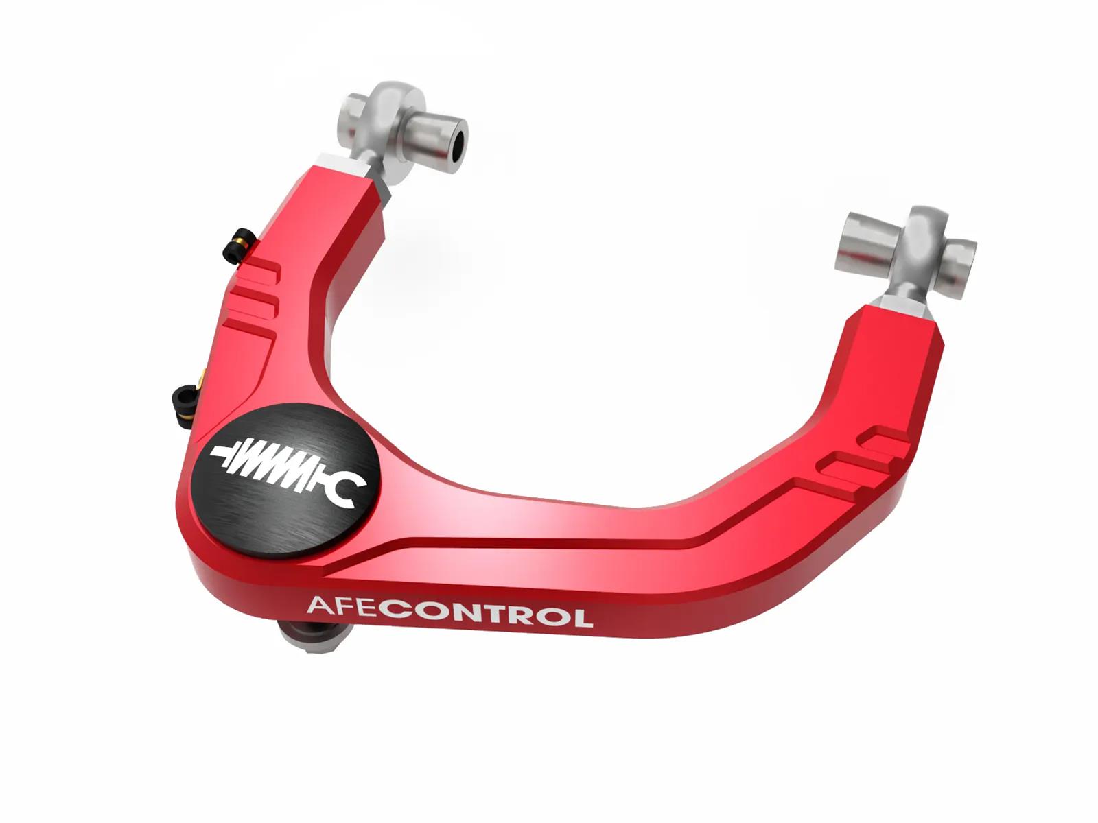 aFe Control 24-26 Toyota Tacoma Upper Control Arms - Set (Red) thumbnail 4
