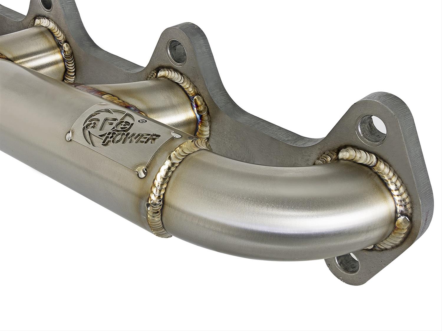 aFe Twisted Steel Header w/ Turbo Manifold 03-07 Dodge Diesel L6-5.9L thumbnail 4