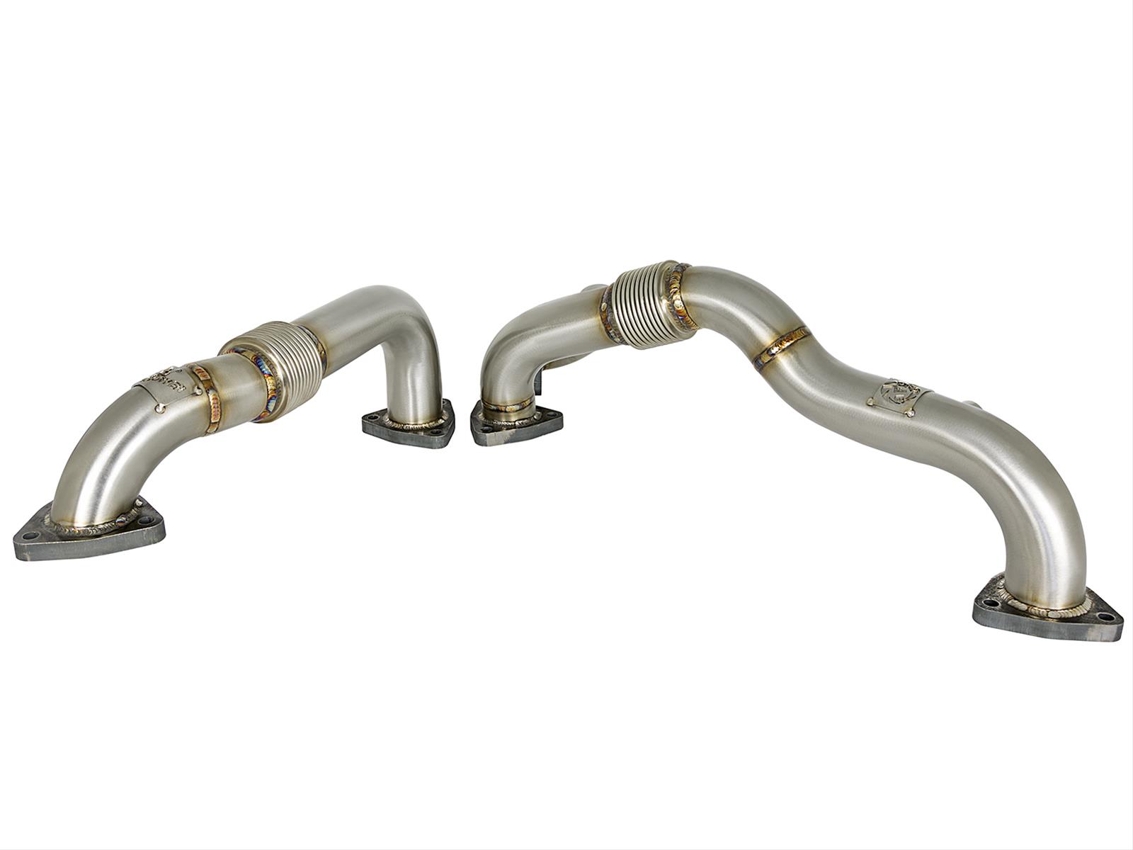 aFe Twisted Steel Power Package Up-Pipes / Manifold 08-10 Ford Diesel Trucks V8 6.4L (td) thumbnail 8