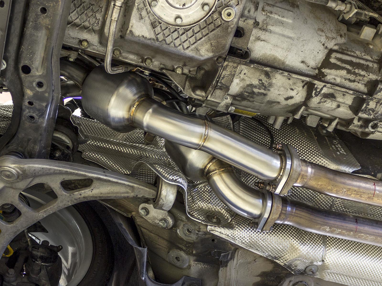 aFe Twisted Steel Headers (Catted) 01-06 BMW M3 L6-3.2L S54