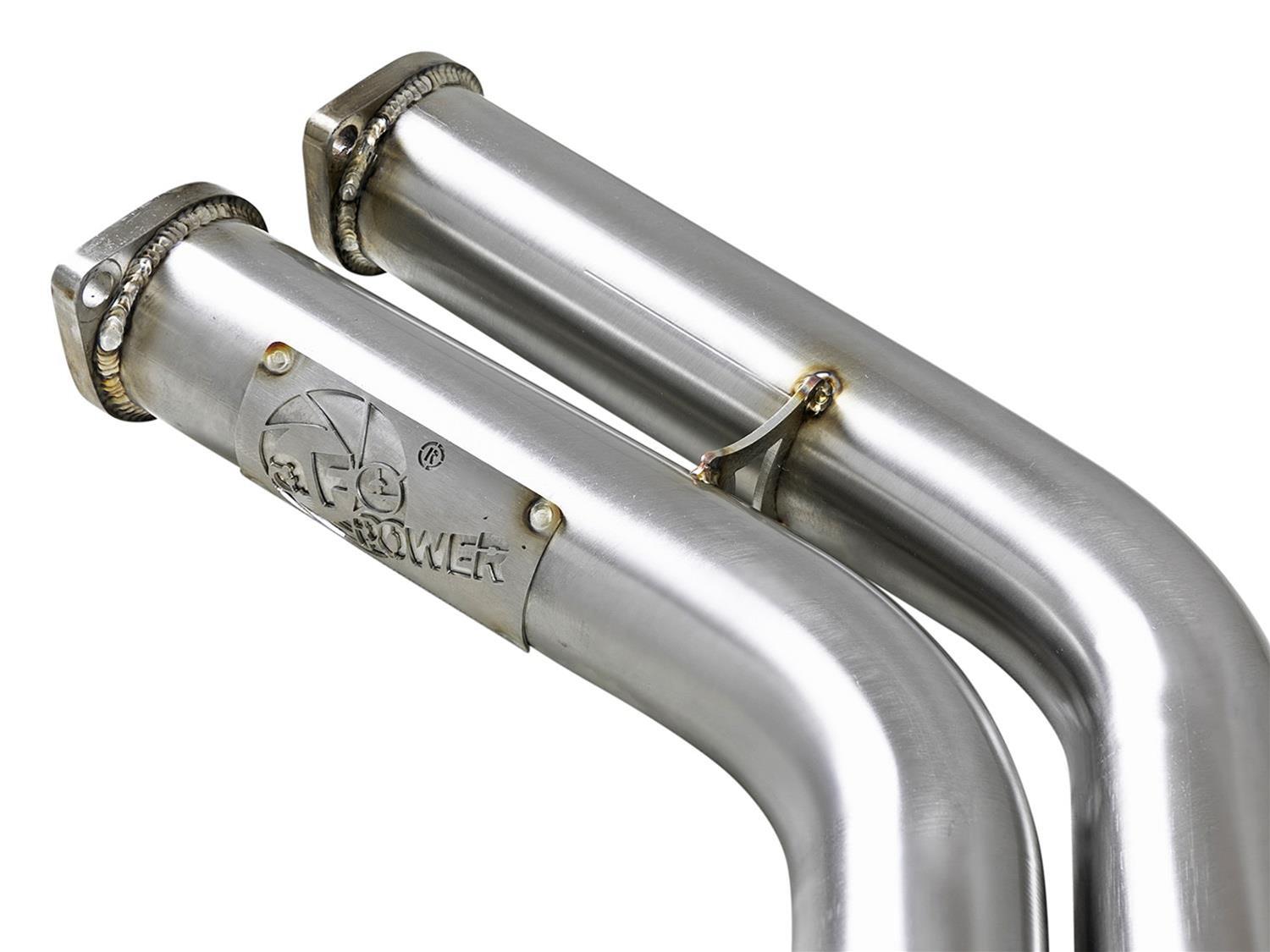 aFe Twisted Steel HDR X-Pipe SS-304 01-06 BMW M3 3.2L S54 thumbnail 4