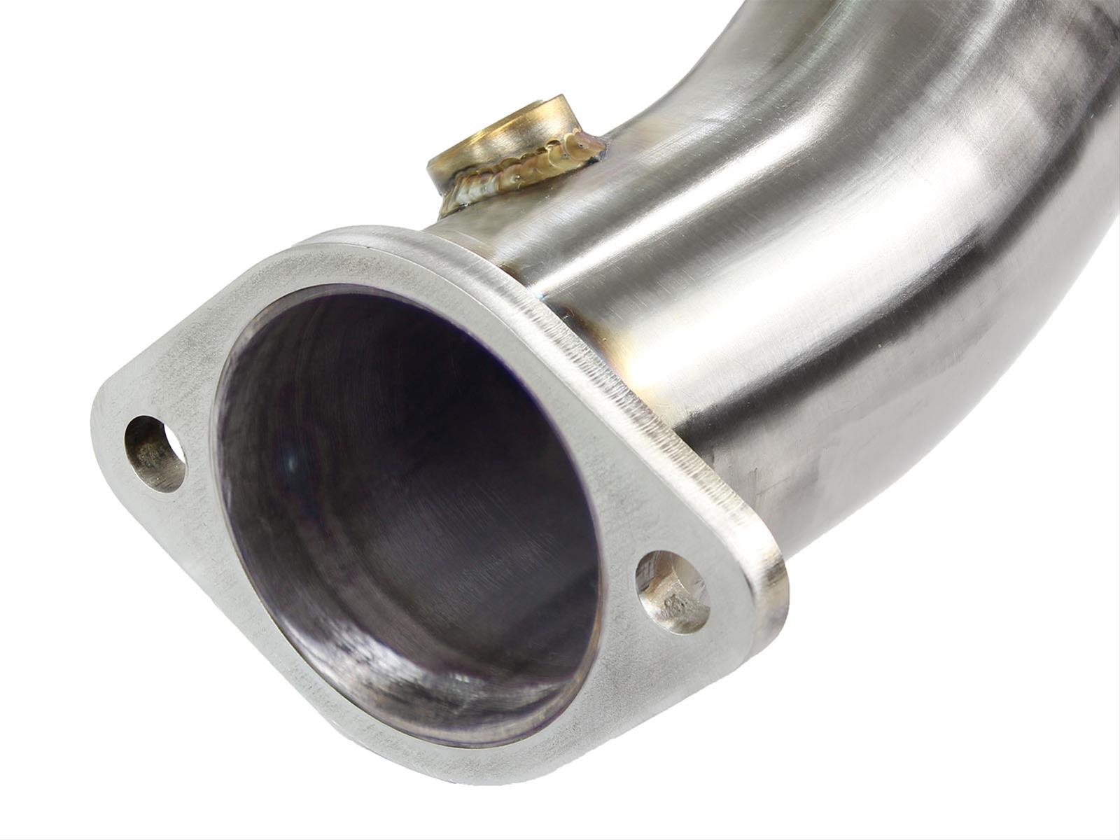 aFe Twisted Steel Turbo Downpipes for 2008-2015 LANCER - 48-36701 Downpipe, Mitsubishi Lancer EVO X, 2.0L, Each thumbnail 5