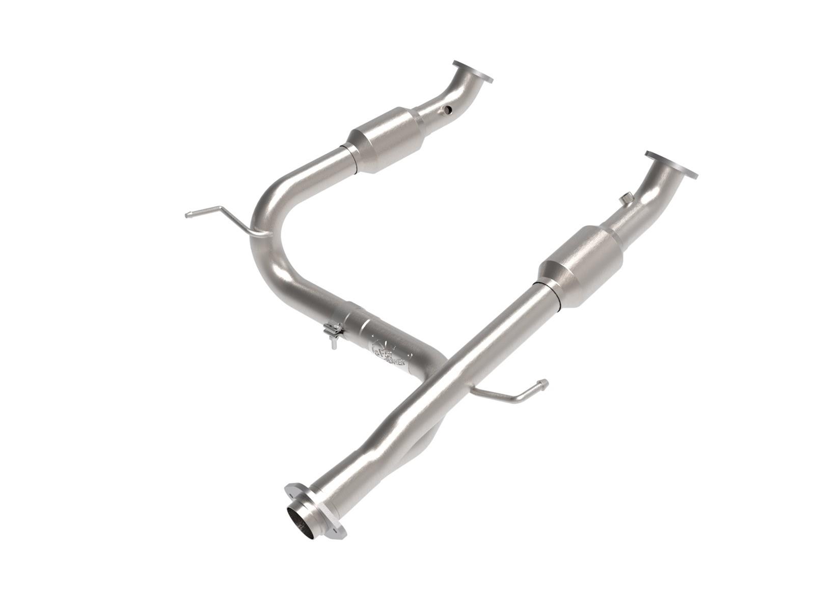 AFE Power 48-46006-RC aFe Twisted Steel Y-Pipes | Summit Racing