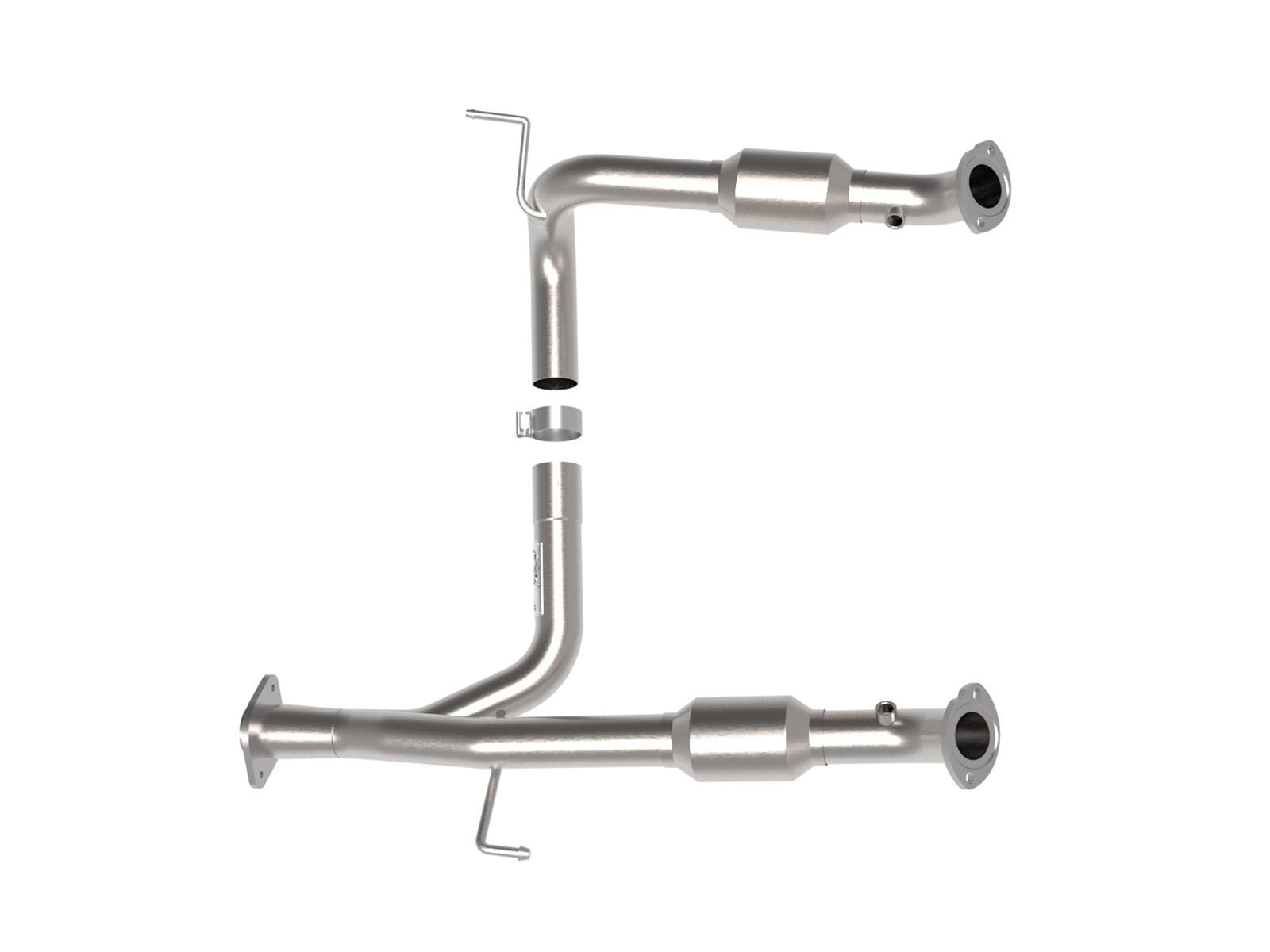 AFE Power 48-46006-RC aFe Twisted Steel Y-Pipes | Summit Racing
