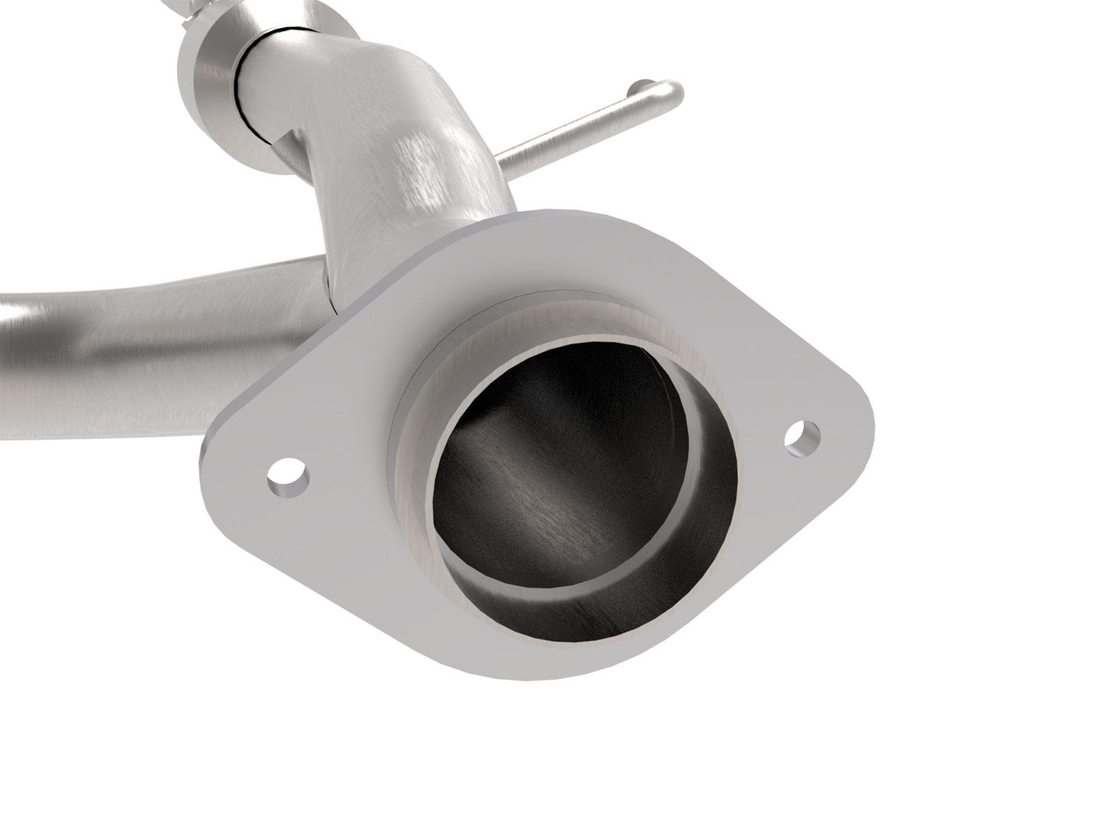 AFE Power 48-46006-RC aFe Twisted Steel Y-Pipes | Summit Racing