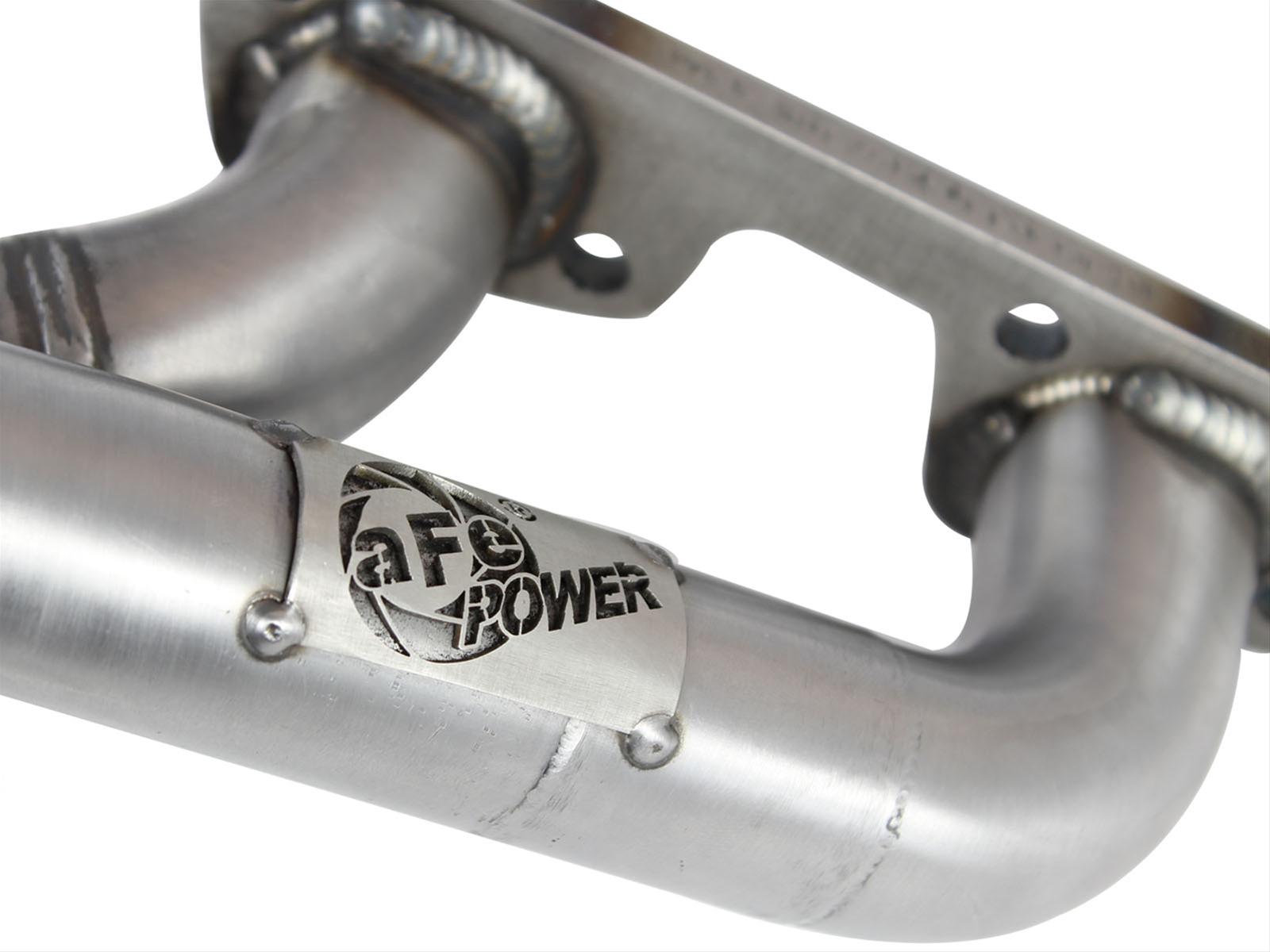 aFe Twisted Steel Header SS-409 HDR Jeep Wrangler JK 07-11 V6 3.8L thumbnail 5