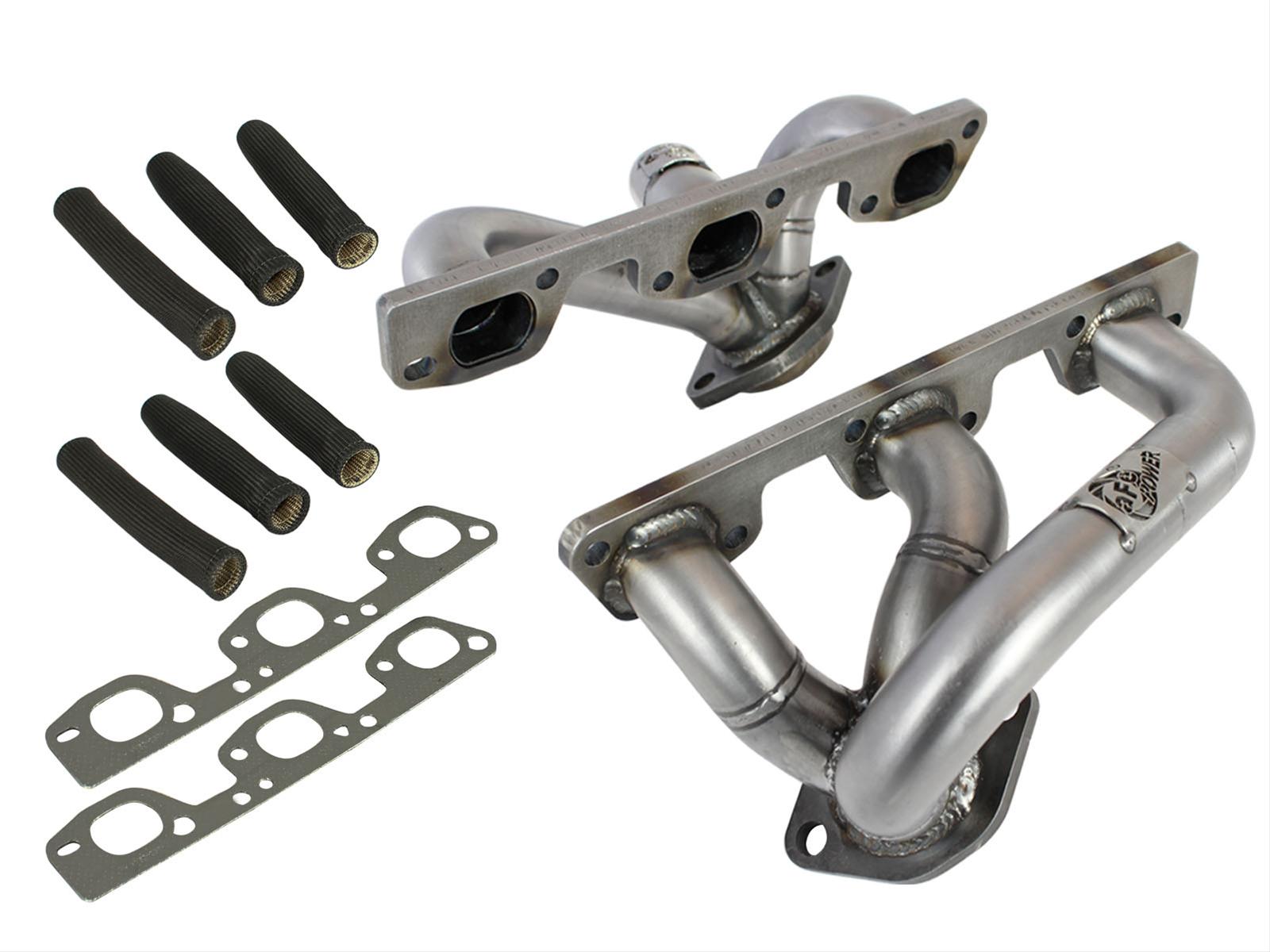 aFe Twisted Steel Header SS-409 HDR Jeep Wrangler JK 07-11 V6 3.8L thumbnail 2