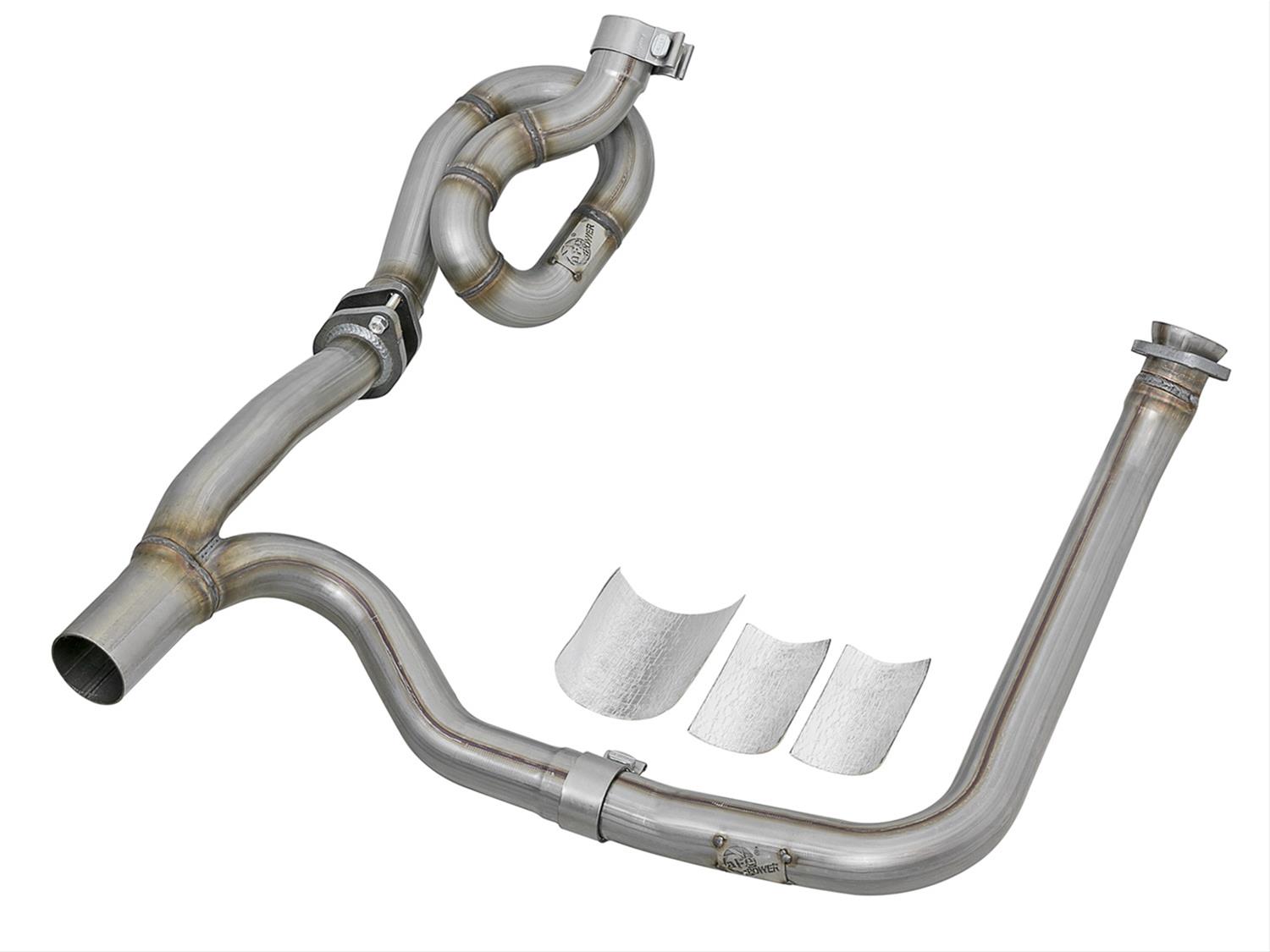 AFE Power 48-46207-PK aFe Twisted Steel Y-Pipes | Summit Racing