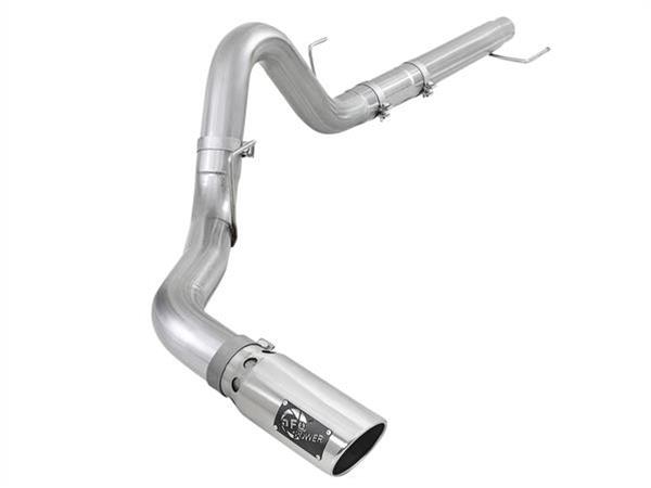 aFe Atlas 4in Aluminized Steel DPF-Back Exh 18-19 Ford F-150 V6-3.0L (td) w/ Polished Tip thumbnail 6