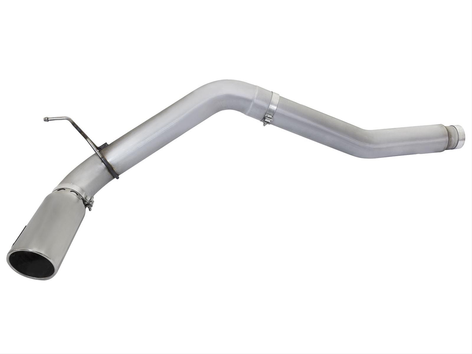 aFe Atlas Exhaust 5in DPF-Back Exhaust Aluminized Steel 2016 Nissan Titan XD V8-5.0L w/ Polished Tip thumbnail 6