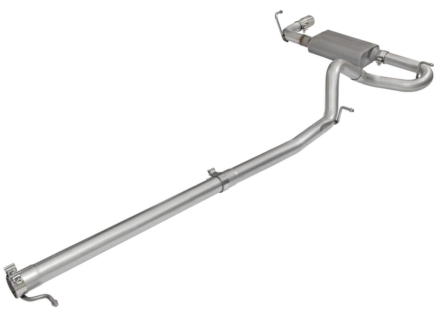 aFe Scorpion 2-1/2in Aluminized Steel Cat Back Exhaust 07-17 Jeep Wrangler V6-3.6/3.8L (4 Dr) thumbnail 6