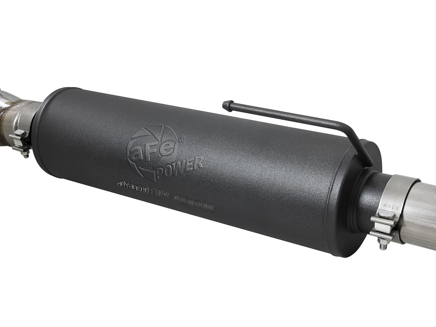 aFe MACH Force-Xp Cat-Back Exhaust w/Dual Hi-Tuck Tips Black 17-18 Ford F-150 Raptor V6-3.5L (tt) thumbnail 2