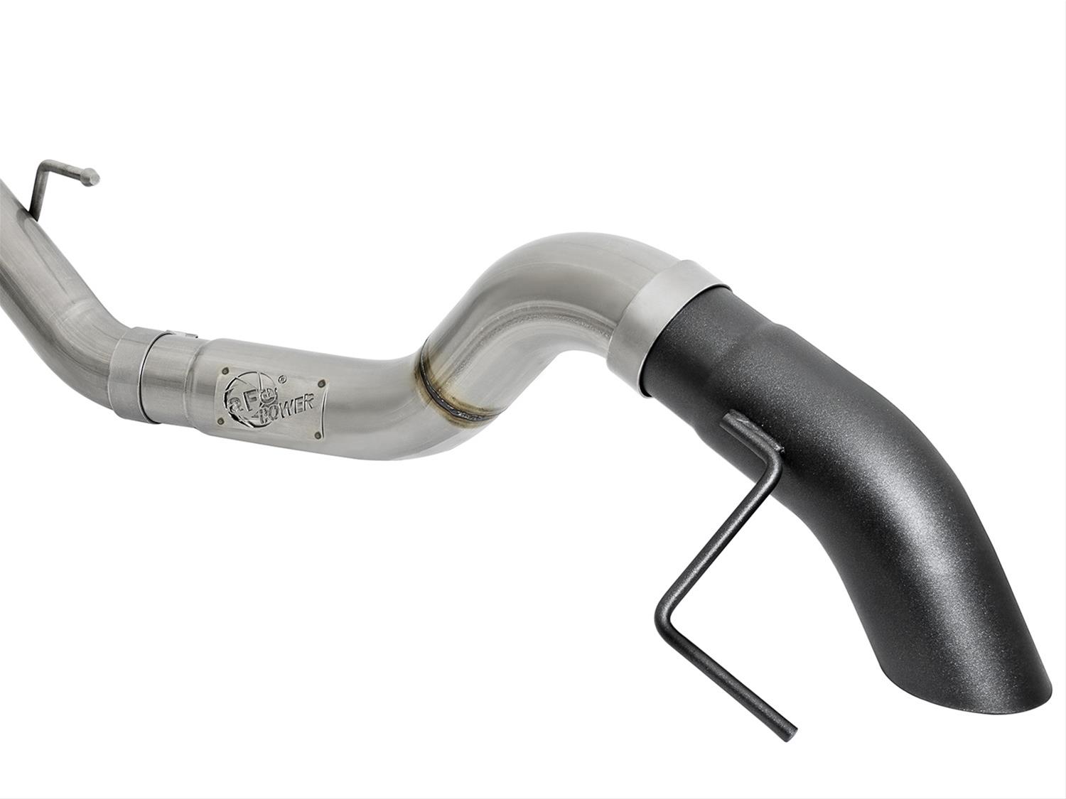 aFe MACH Force-Xp Cat-Back Exhaust w/Dual Hi-Tuck Tips Black 17-18 Ford F-150 Raptor V6-3.5L (tt) thumbnail 4