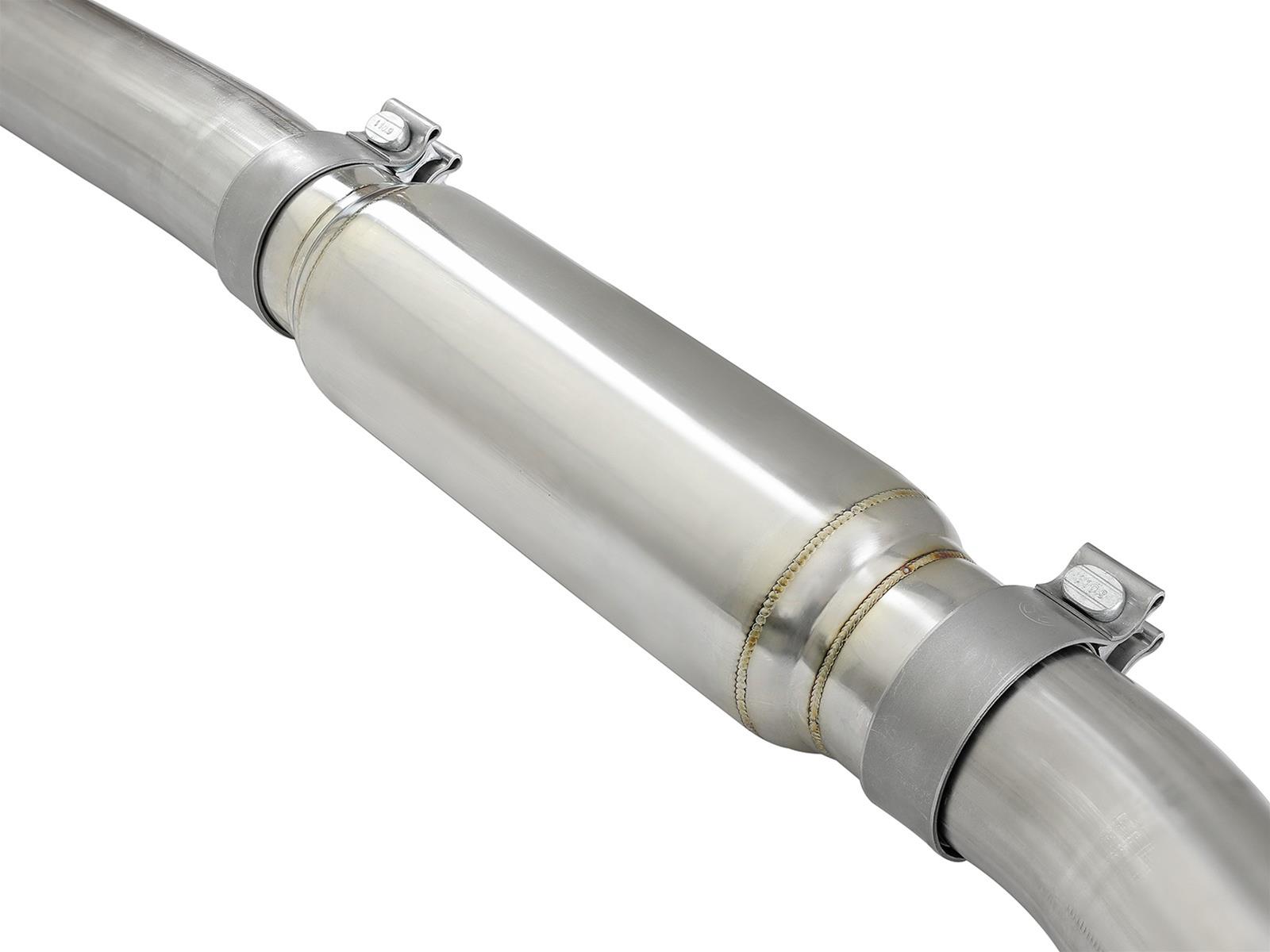 aFe Takeda 3in 304 SS Cat-Back Exhaust System w/ Carbon Fiber Tips 16-18 Ford Focus RS I4-2.3L (t) thumbnail 5