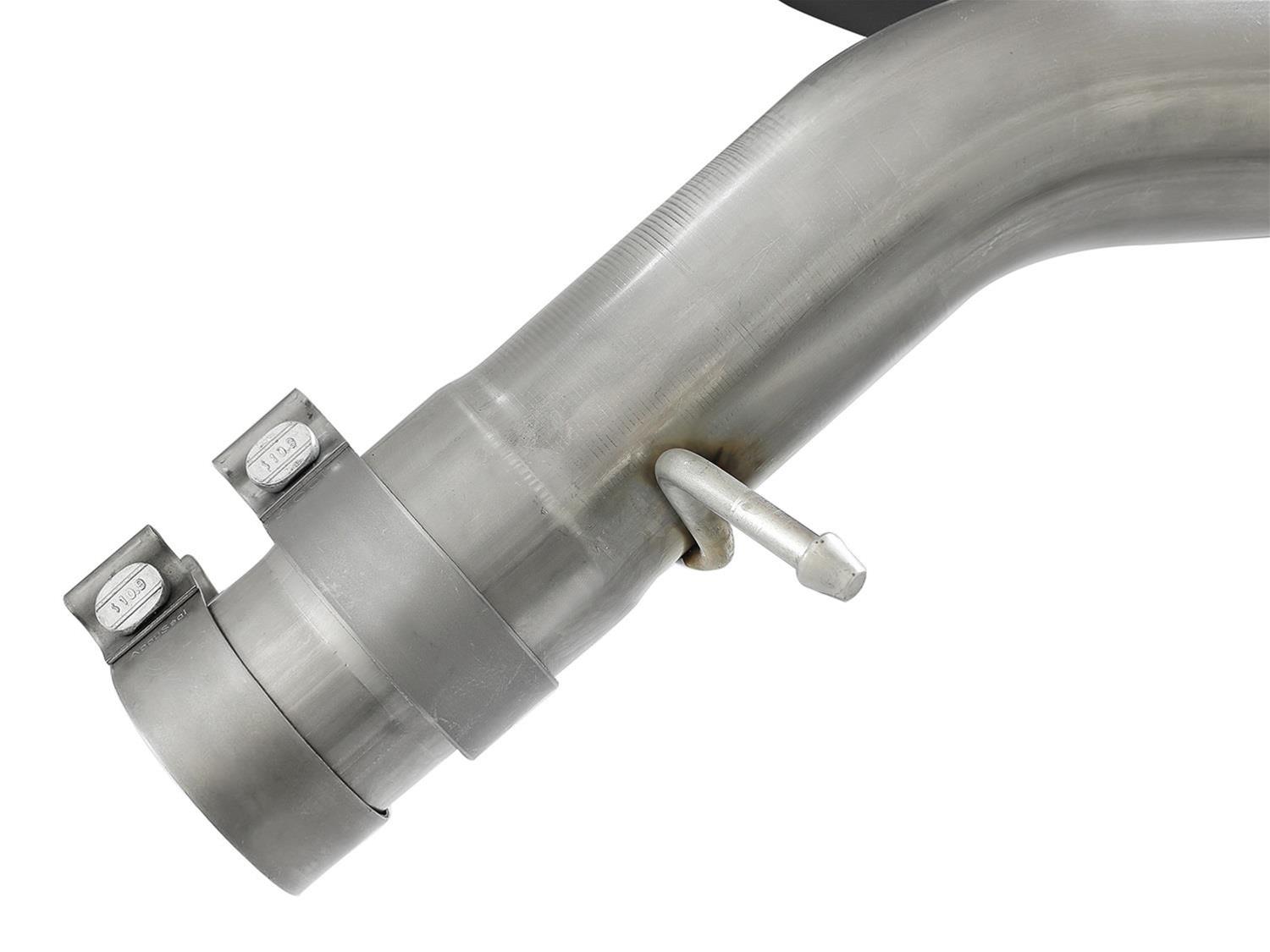 aFe Takeda 3in 304 SS Axle-Back Exhaust System w/ Polished Tip 16-18 Ford Focus RS 2.3L (t) thumbnail 5