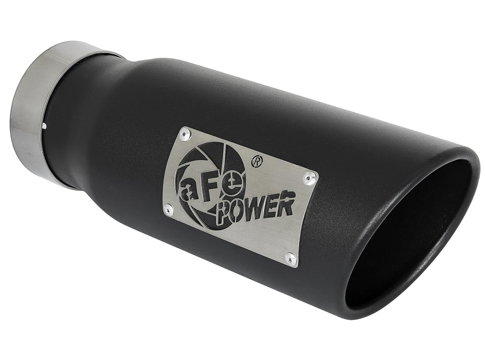 aFe Vulcan 3in 304 SS Cat-Back Exhaust 2021 Ford F-150 V6 2.7L/3.5L (tt)/V8 5.0L w/ Black Tips thumbnail 4