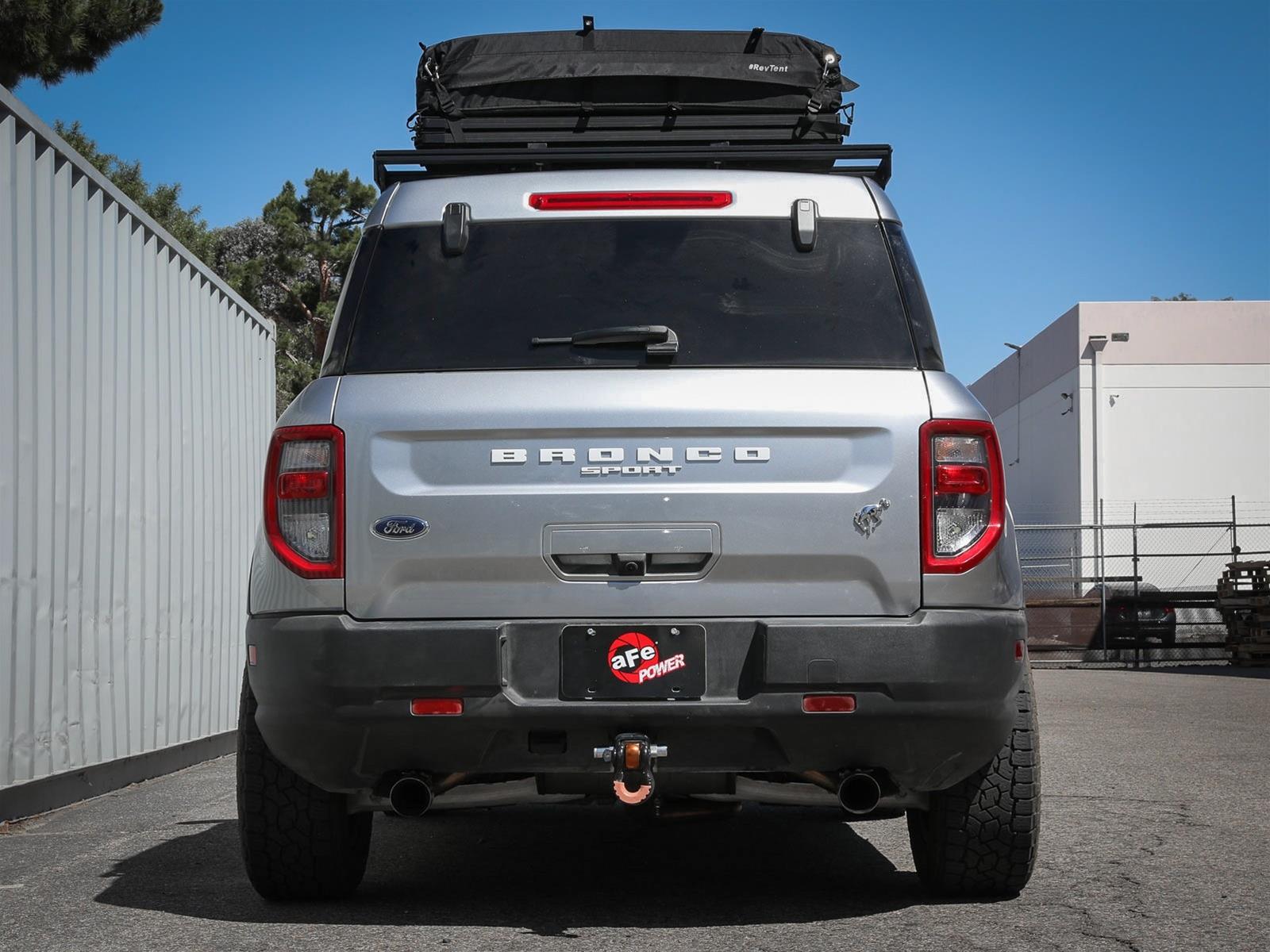 aFe Ford Bronco Sport 21-22 L3-1.5L (t)/L4-2.0L (t) Vulcan Cat-Back Exhaust System- Black Tips thumbnail 2