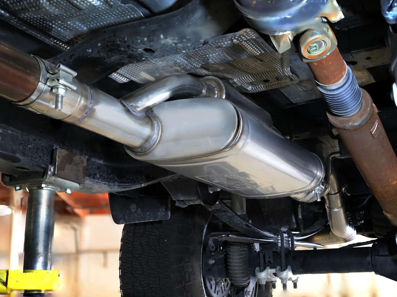 aFe 2024+ Ford Ranger L4-2.3L (t) Vulcan Series 2.5in to 3in Cat-Back Exhaust w/ Polished Tip thumbnail 3