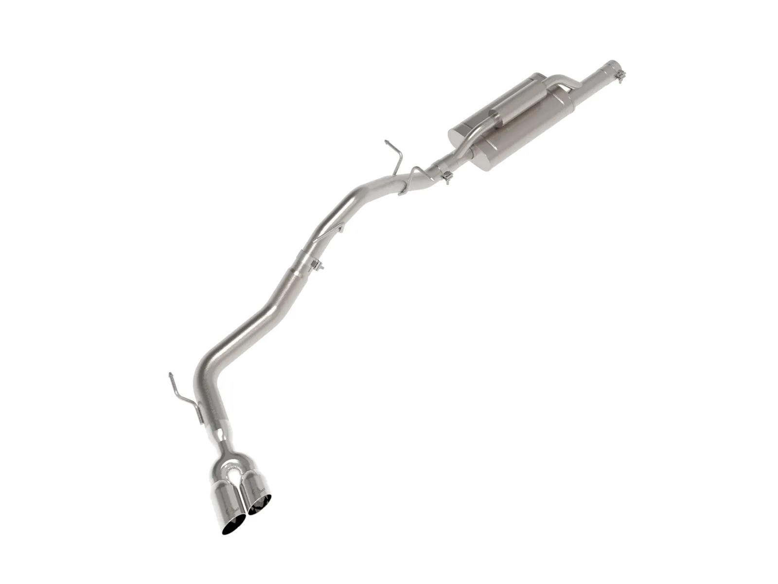 aFe 2024+ Ford Ranger L4-2.3L (t) Vulcan Series 2.5in to 3in Cat-Back Exhaust w/ Polished Tip thumbnail 5
