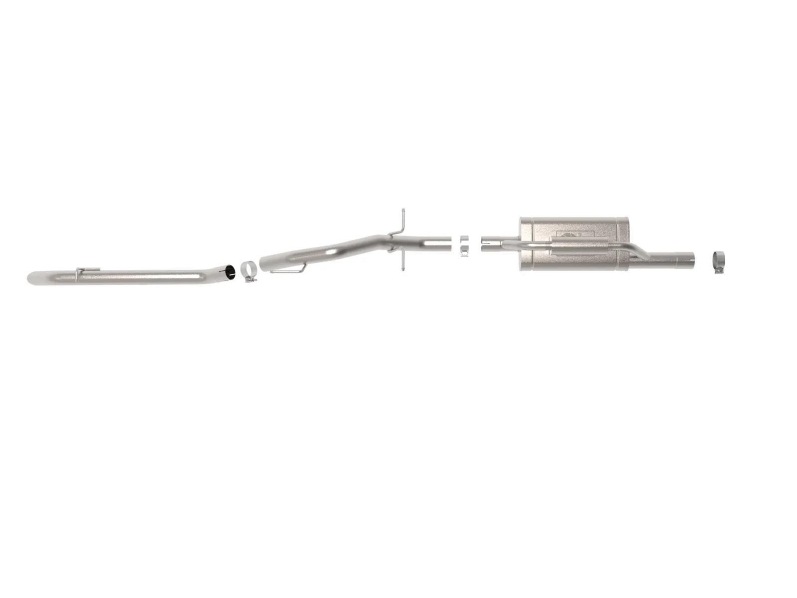 aFe 2024+ Ford Ranger L4-2.3L (t) Vulcan Series 2.5in Cat-Back Exhaust
