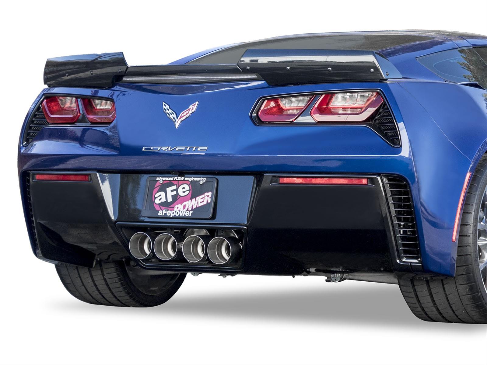 aFe MACH Force XP 3in-2 1/2in Axle Back 304SS Exhaust w/ Polished Tips 14-17 Chevy Corvette V8-6.2L thumbnail 3