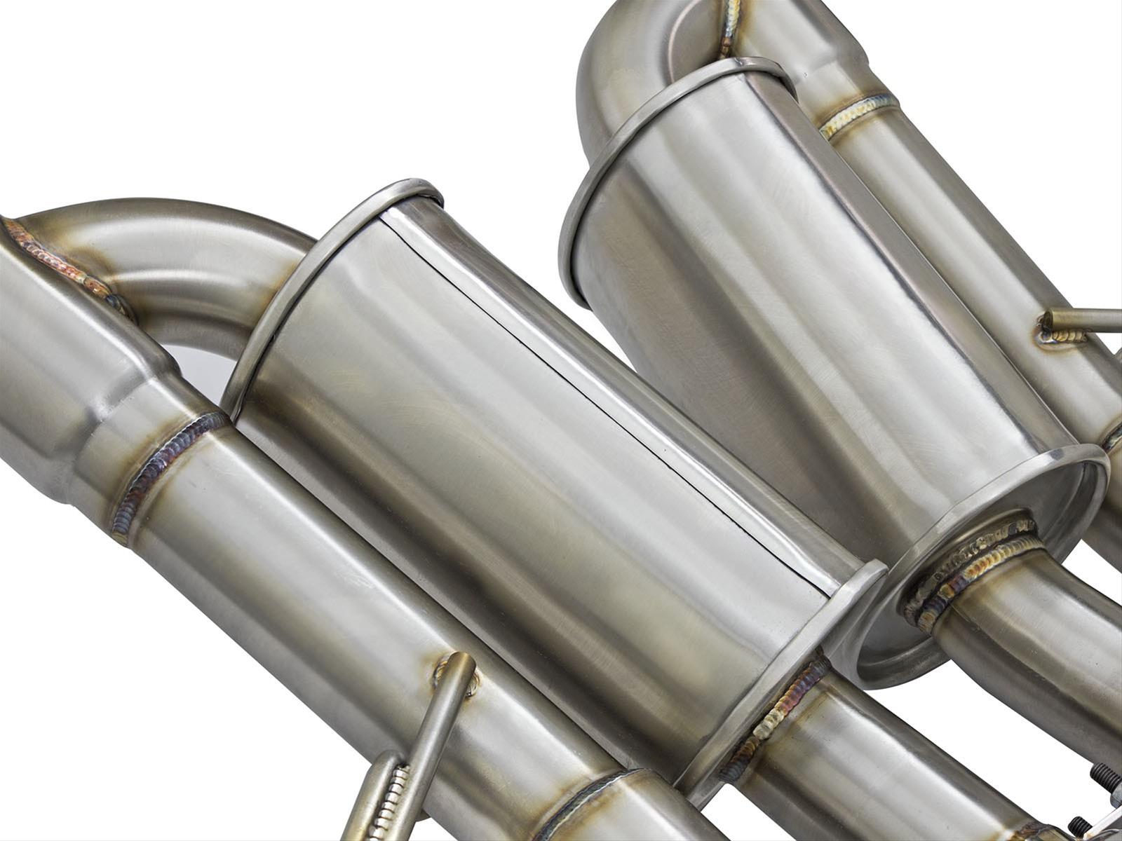 aFe MACH Force XP 3in-2 1/2in Axle Back 304SS Exhaust w/ Polished Tips 14-17 Chevy Corvette V8-6.2L thumbnail 4